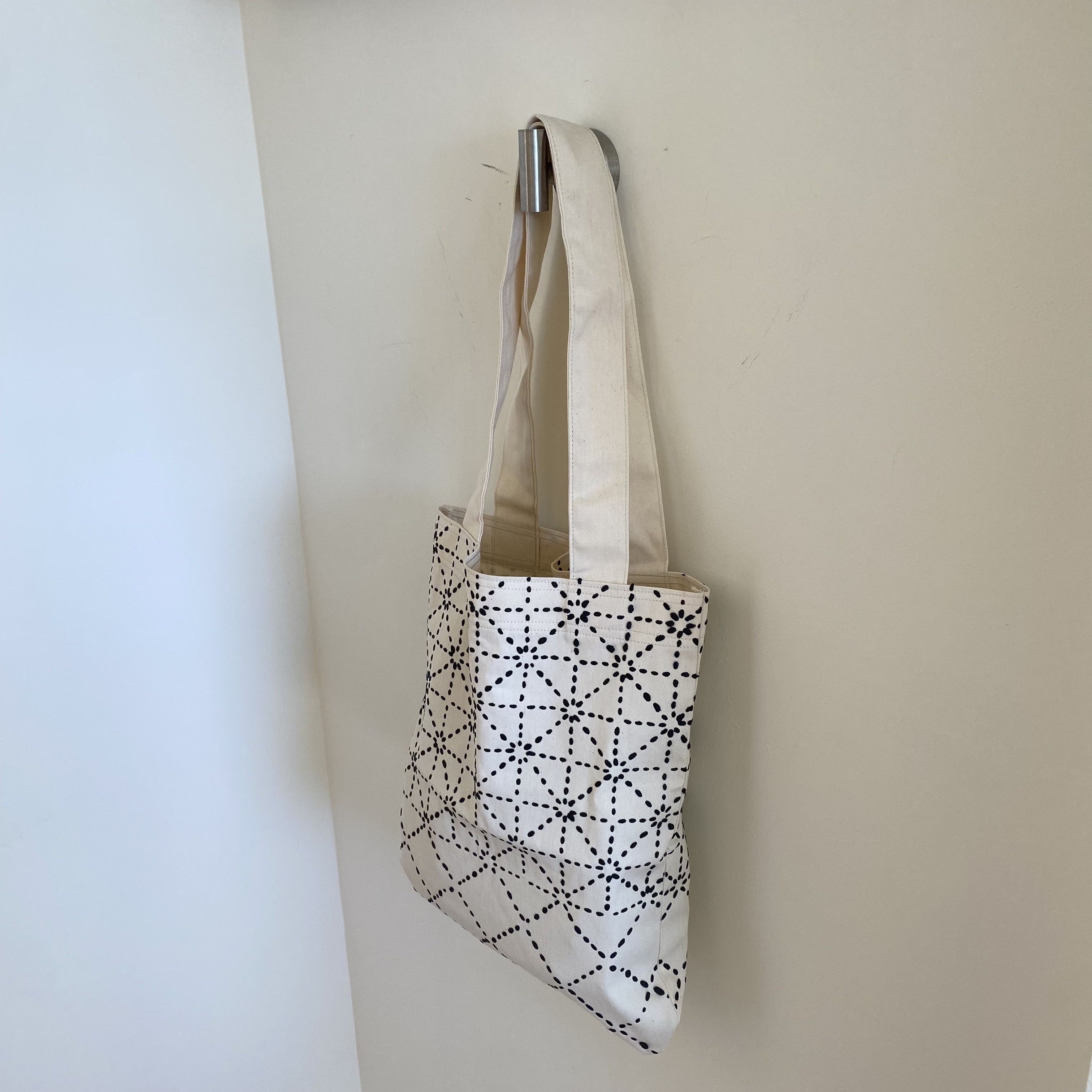Kapital Kapital Kountry Sashiko Print Small Tote Size ONE SIZE - 2 Thumbnail