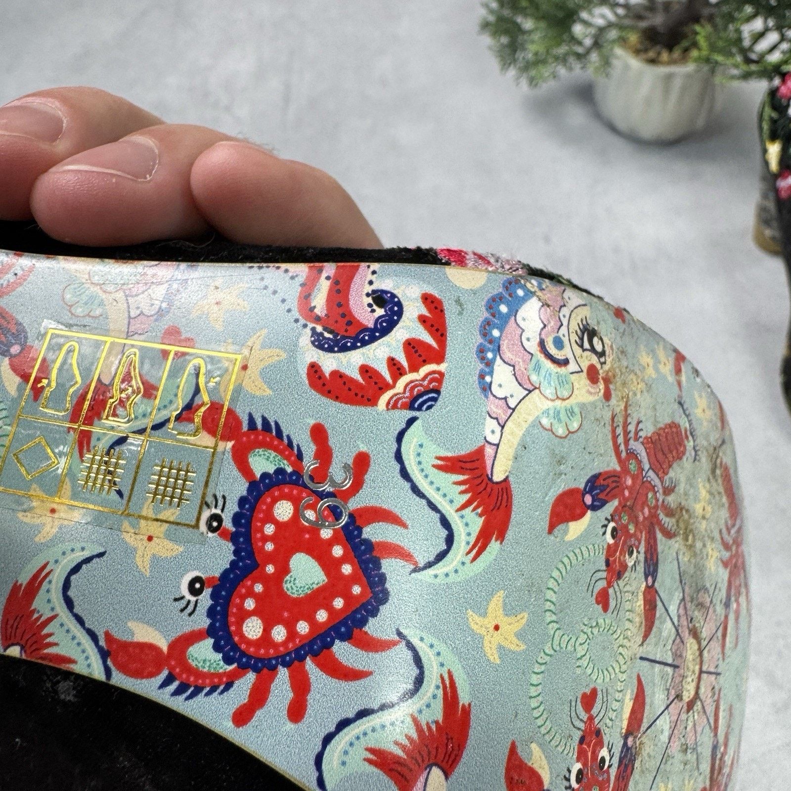 Vintage Irregular Choice Men Floral Heels Avant Garde Pumps 39 Us 9 Size US 9 / IT 39 - 12 Thumbnail