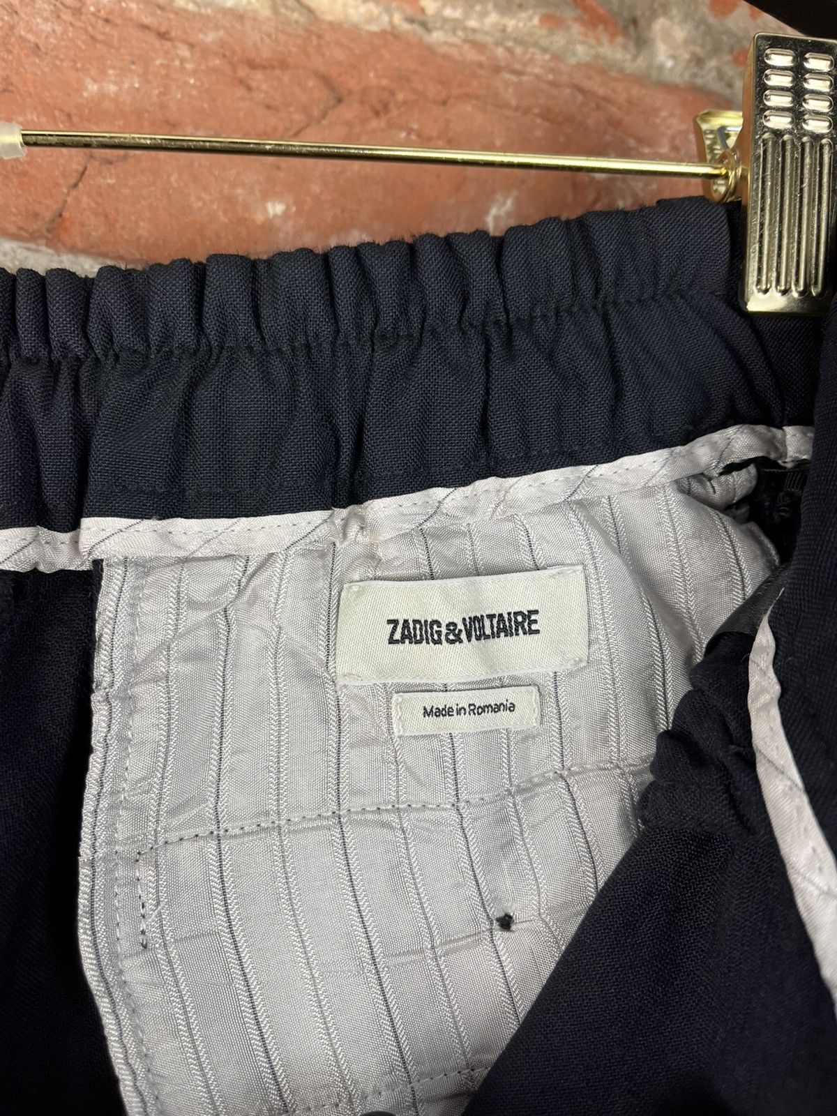 Zadig & Voltaire Zadig & Voltaire woman classic wool pants formal style Size 26" / US 2 / IT 38 - 8 Thumbnail