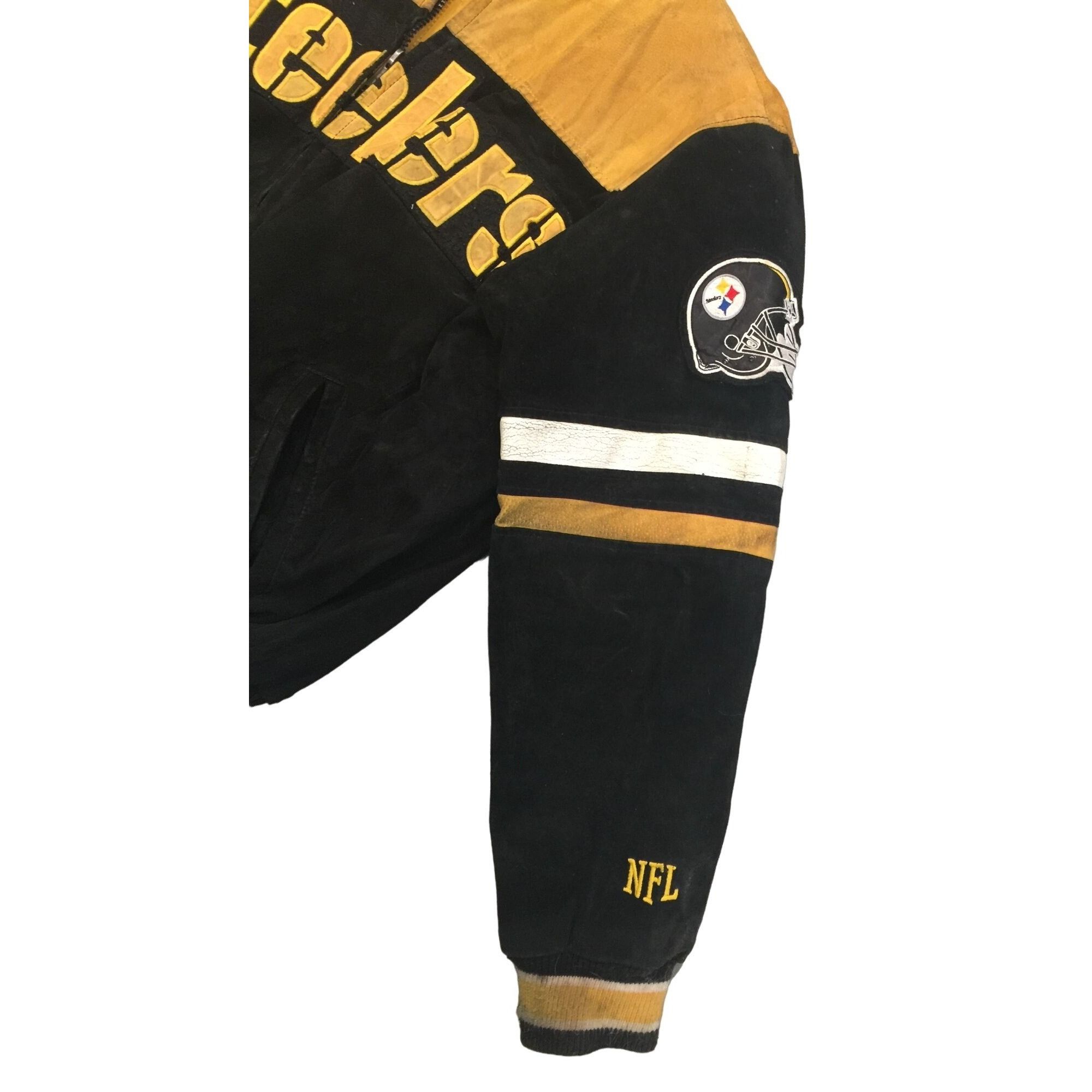 NFL NFL Pittsburgh Steelers Men's Size Medium Full Zip Up Jacket Size US M / EU 48-50 / 2 - 3 Thumbnail