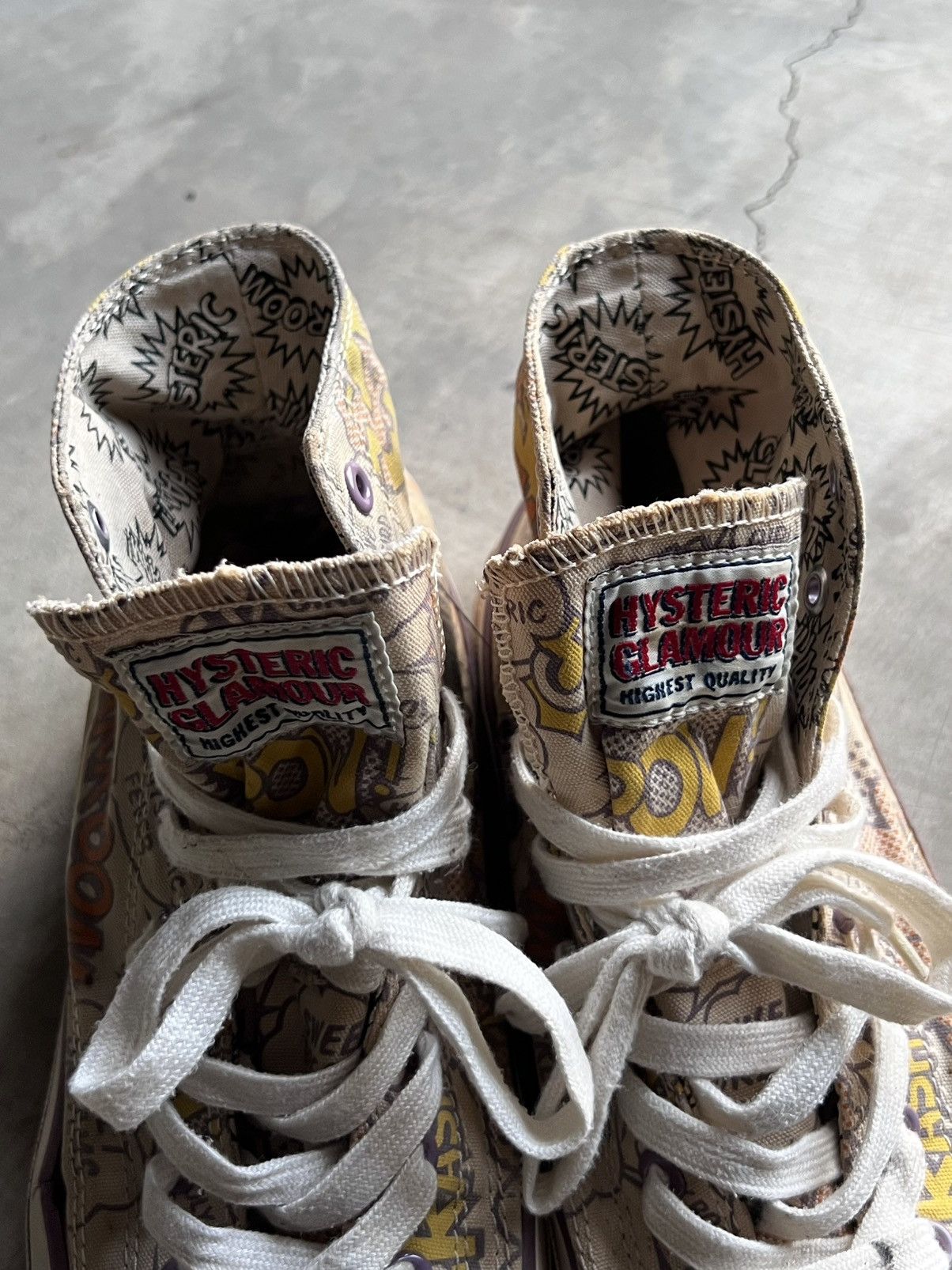 Hysteric Glamour Hysteric Glamour Comic Sneakers Size US 8.5 / EU 41-42 - 4 Thumbnail