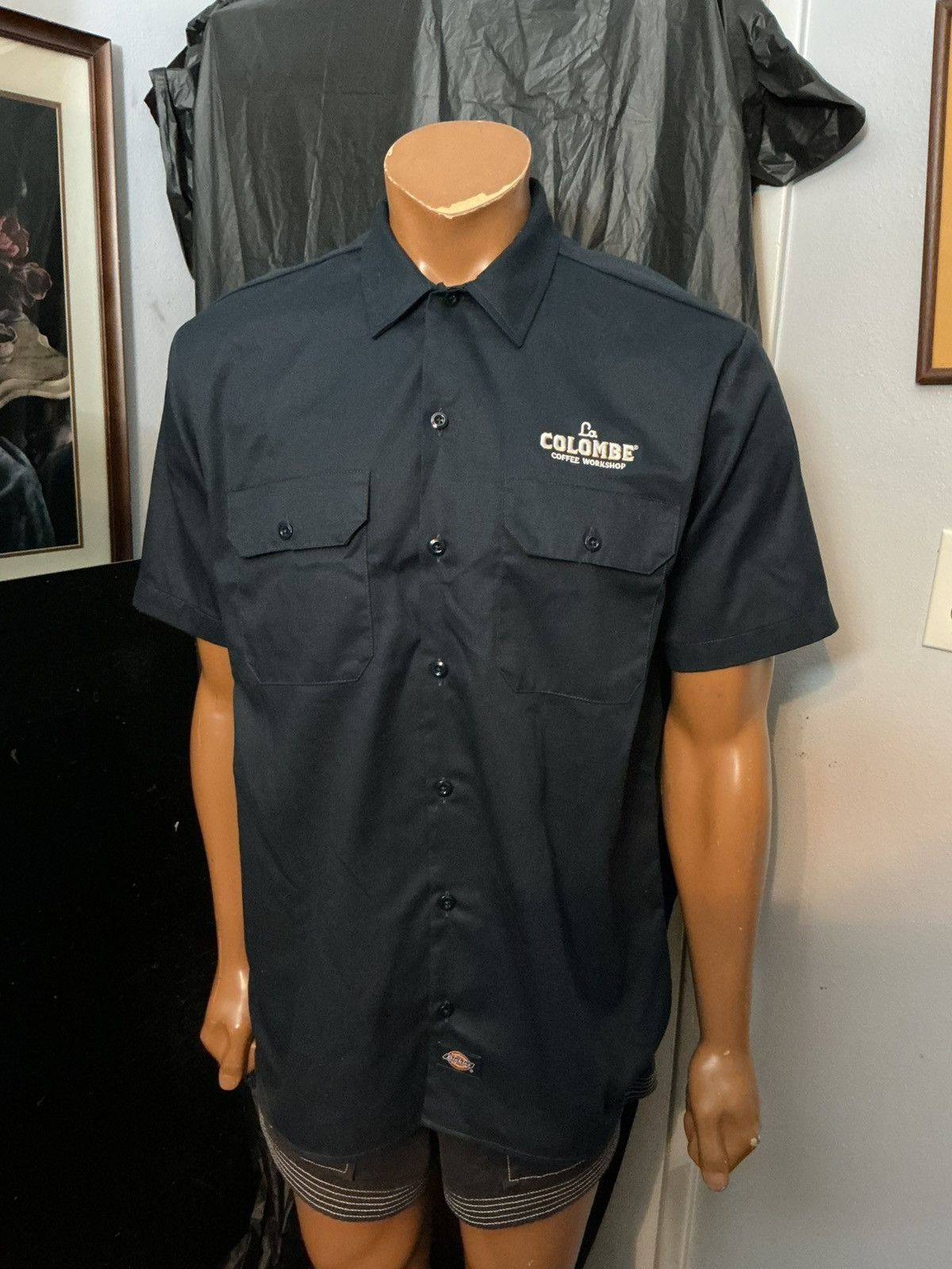 Dickies Dickies La Colombe Coffee Workshop Button S/S Work Shirt Size US M / EU 48-50 / 2 - 8 Thumbnail