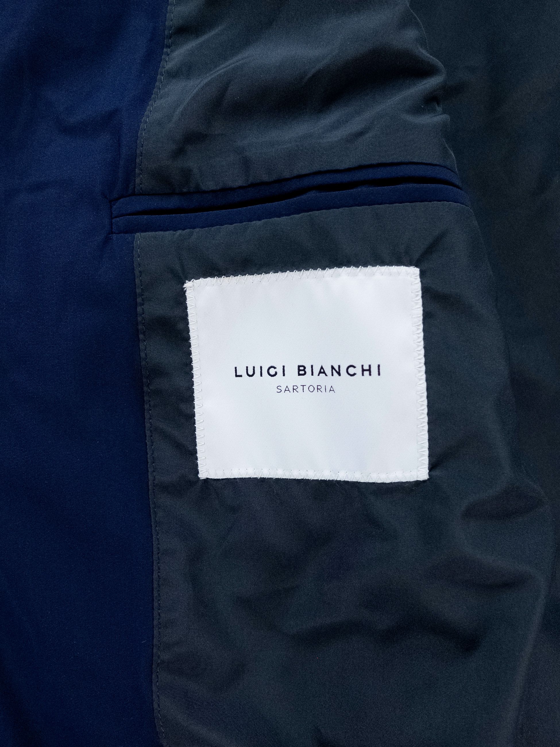 Luigi Bianchi LUIGI BIANCHI navy blue water resistant trench coat 3XL Size US XXL / EU 58 / 5 - 9 Thumbnail