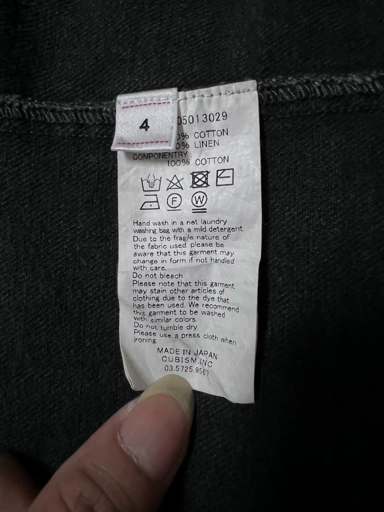 Visvim Black Denim Kimono Style Jacket-2506 Size US M / EU 48-50 / 2 - 7 Thumbnail