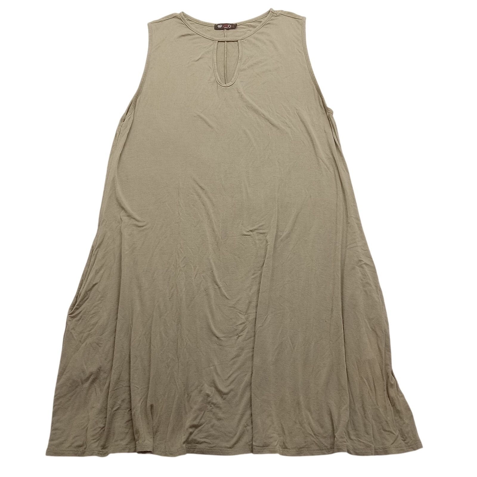 & Other Stories Vision USA Key Hole Tunic Dress XL Green Pockets Comfort Size XL / US 12-14 / IT 48-50 - 1 Thumbnail