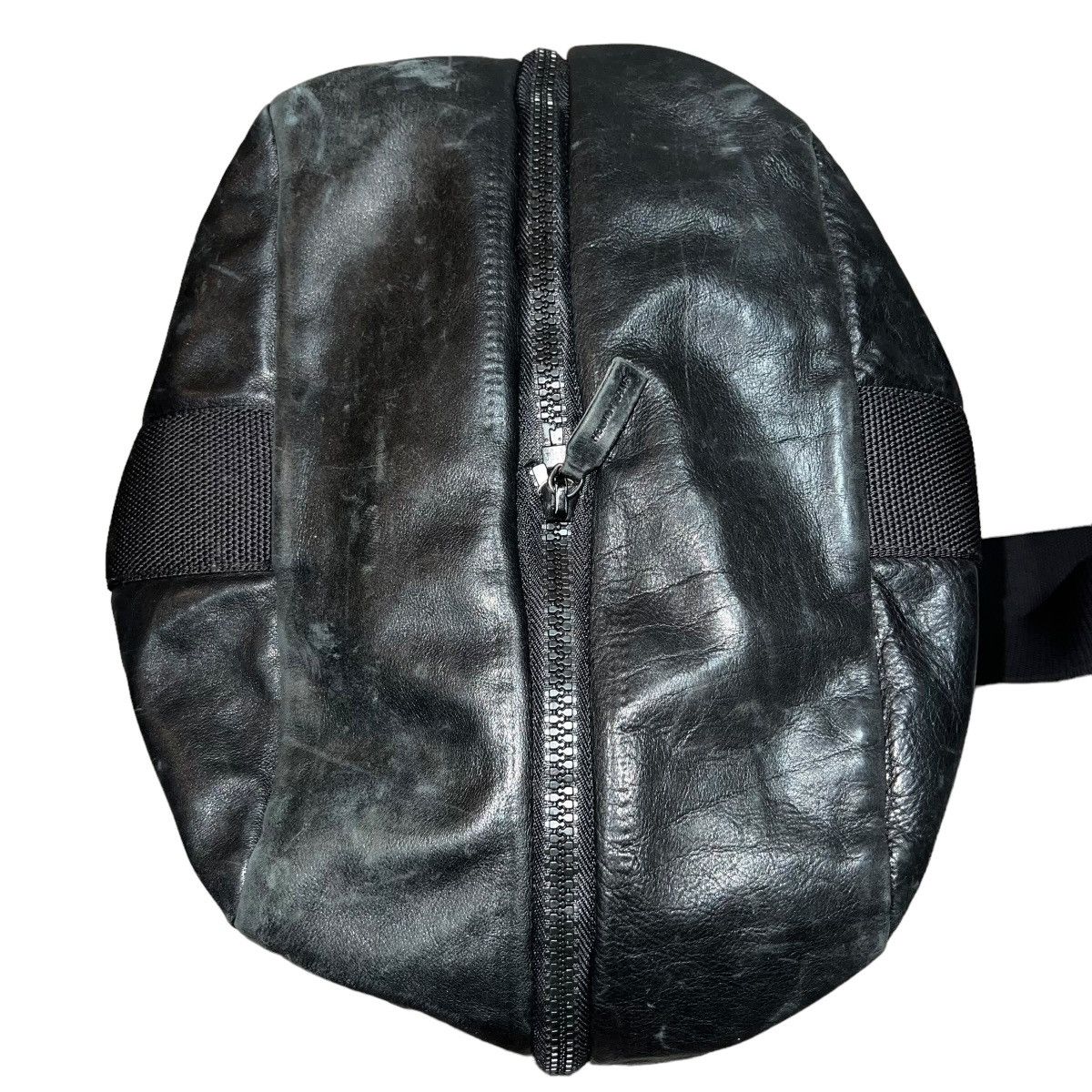 Helmut Lang HELMUT LANG 04AW 2WAY LEATHER SHOULDER BAG/ NYLON BOSTON BAG Size ONE SIZE - 3 Thumbnail