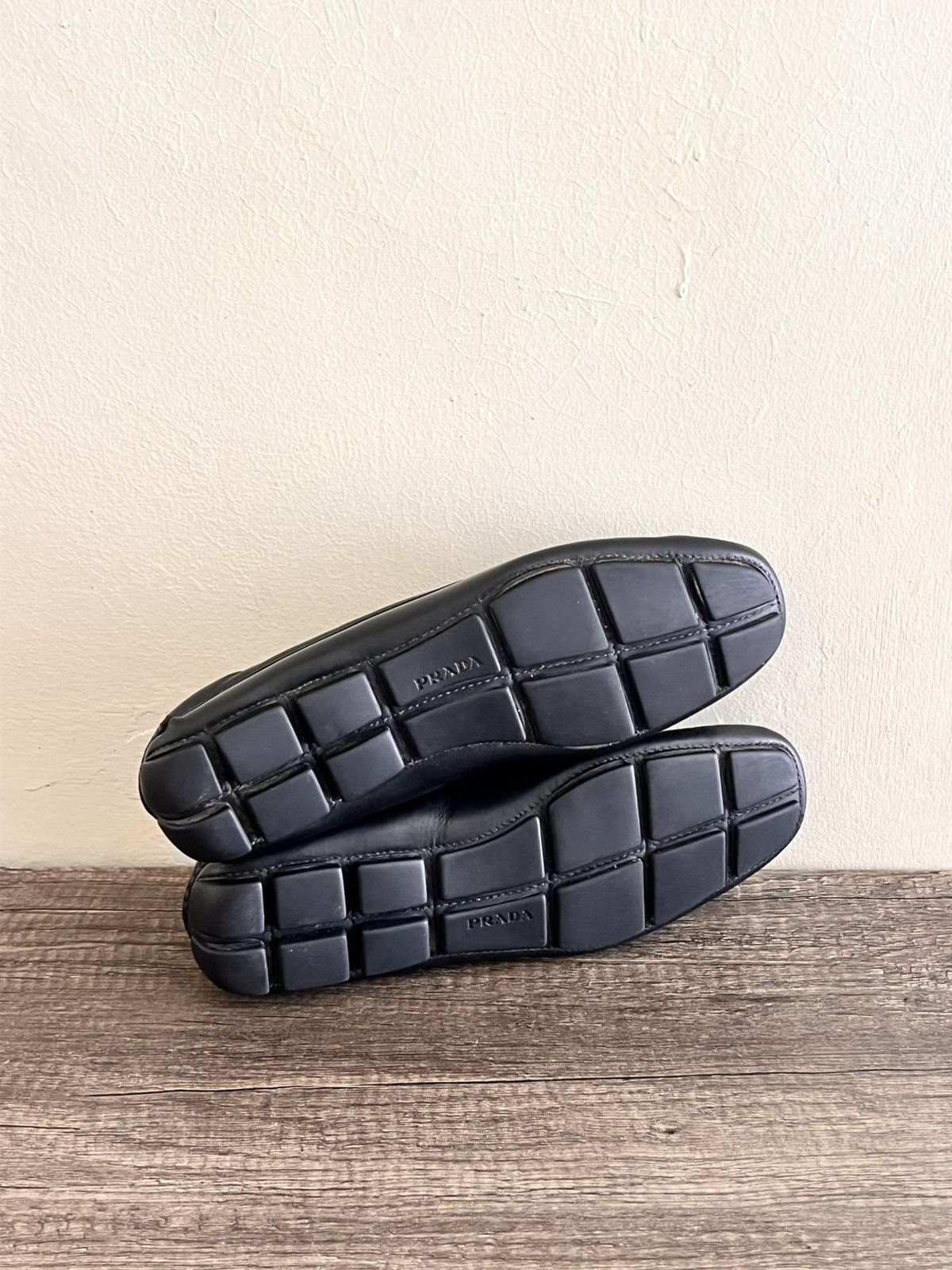 Prada Logo Loafers Size US 6 / EU 39 - 10 Thumbnail