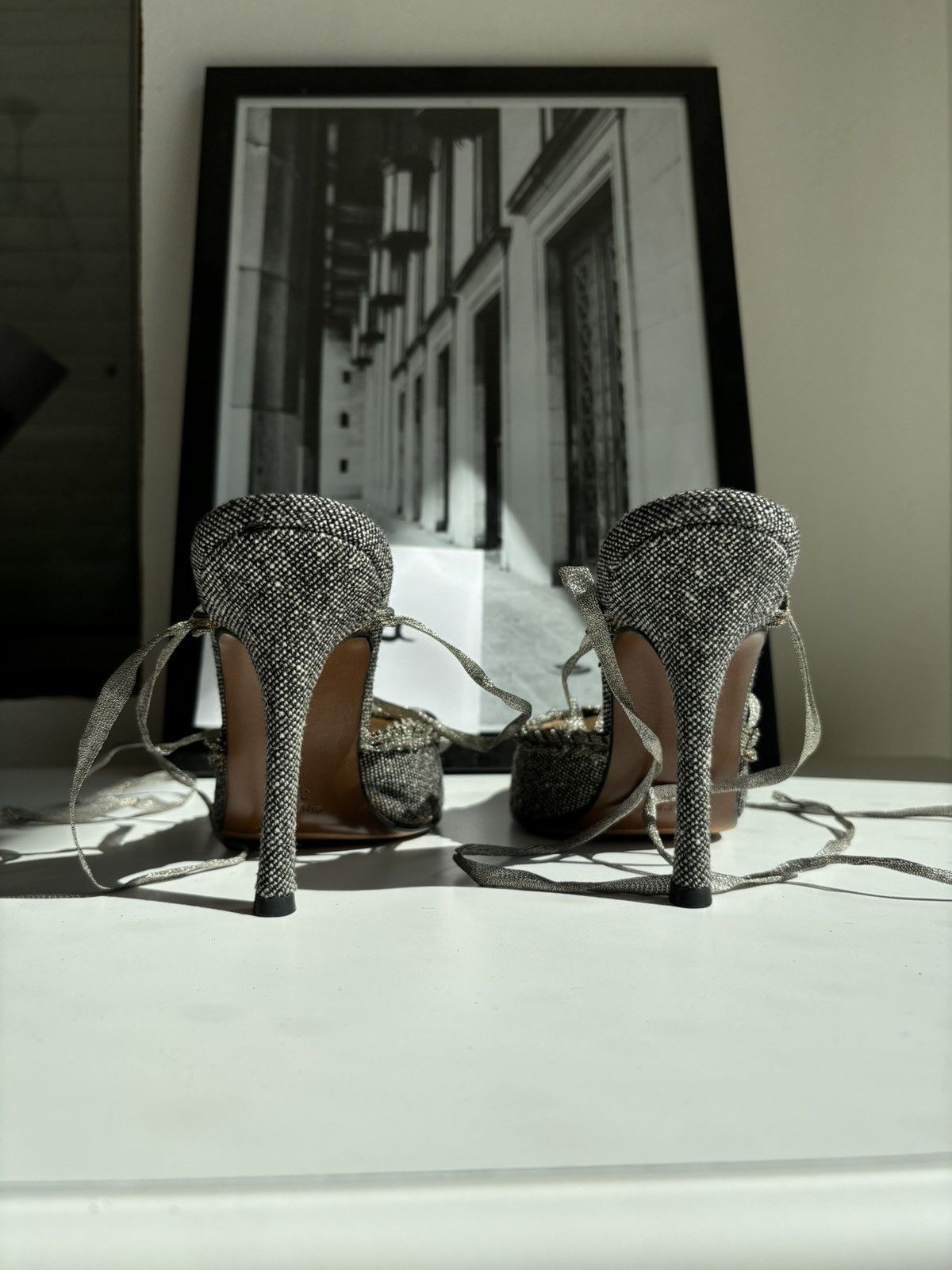 Dior Dior canvas vintage lace up pumps Size US 8.5 / IT 38.5 - 4 Thumbnail