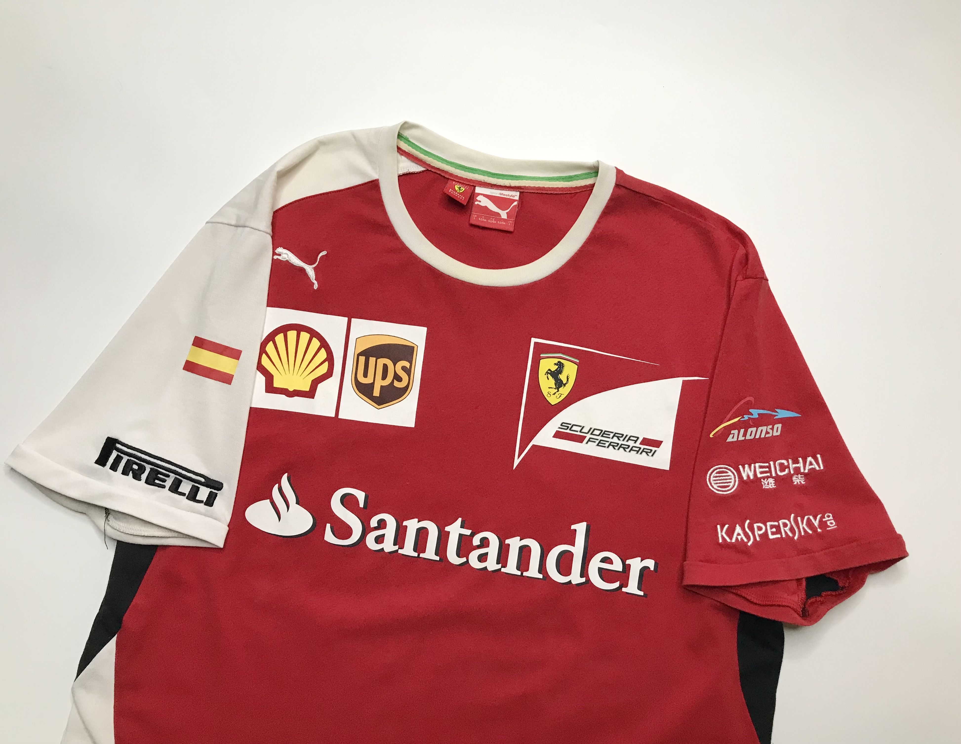 Ferrari × Puma Puma Scuderia Ferrari T-Shirt F1 Team Santander Racing Size US L / EU 52-54 / 3 - 2 Thumbnail
