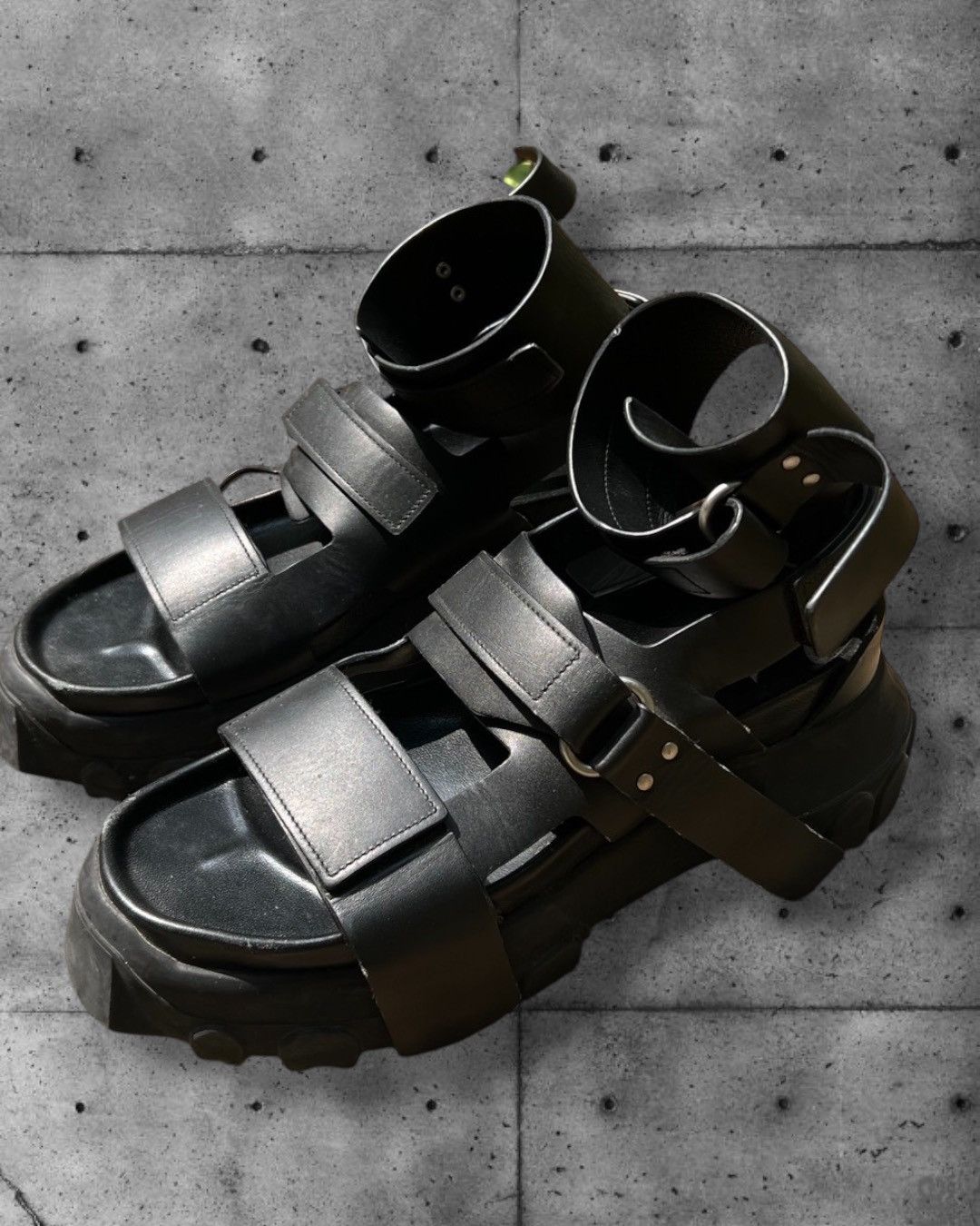 Rick Owens 20ss mainline Rick Owens Tractor Sandals Size US 8 / EU 41 - 1 Thumbnail