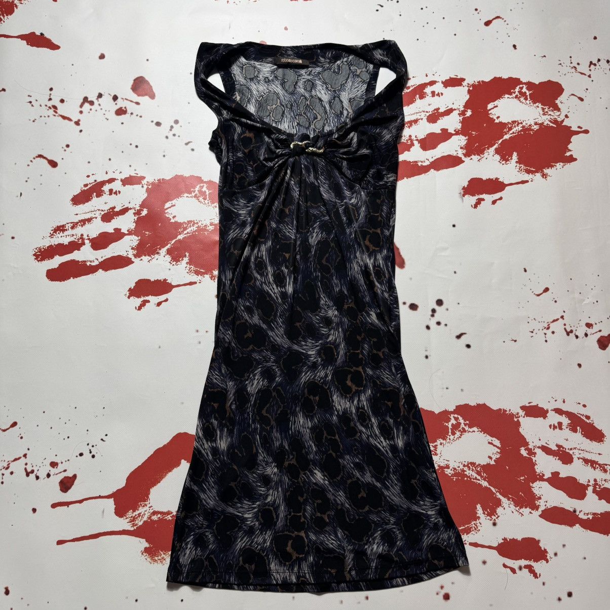 Roberto Cavalli vintage roberto cavalli dress just cavalli snake Size M / US 6-8 / IT 42-44 - 1 Thumbnail
