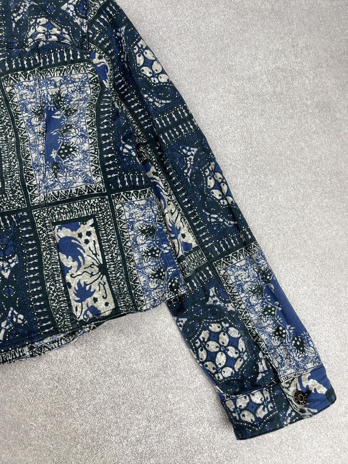 Krizia Krizia Jeans Denim Jacket Women’s Size IT 46 Size L / US 10 / IT 46 - 9 Thumbnail