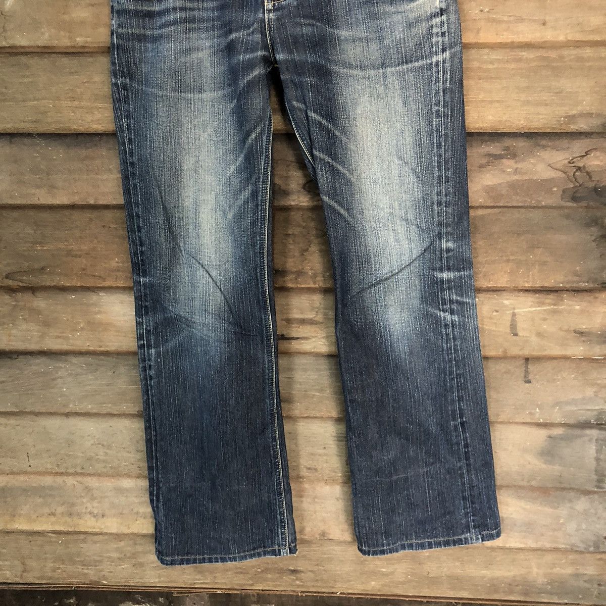 Lee Lee Riders Blue Denim vintage Pants #7308 Size 32" / US 10 / IT 46 - 3 Thumbnail