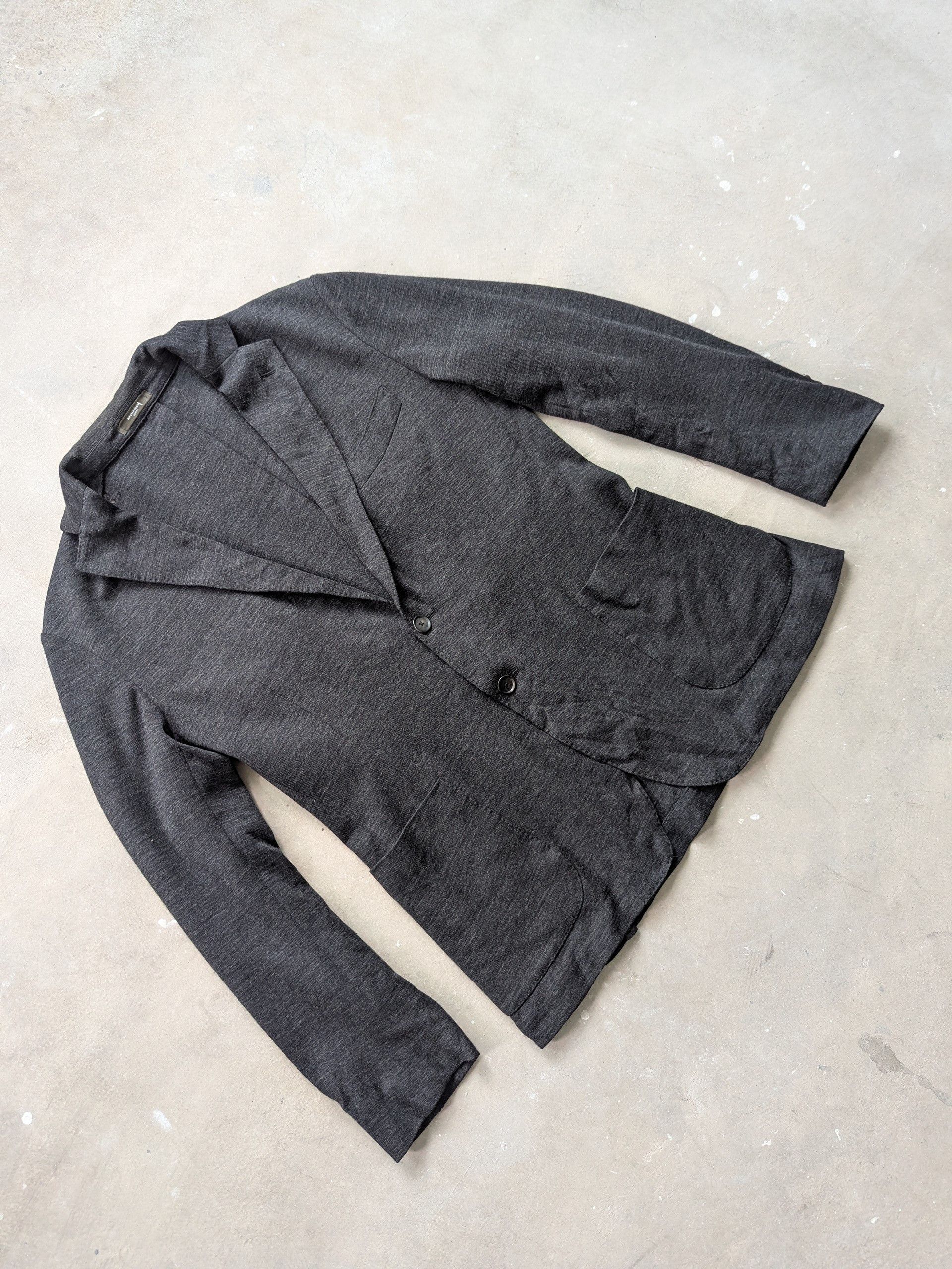 Japanese Brand × Mackintosh × Vintage Vintage 90s Mackintosh London Wool Cardigan Blazer Size M / US 6-8 / IT 42-44 - 3 Thumbnail