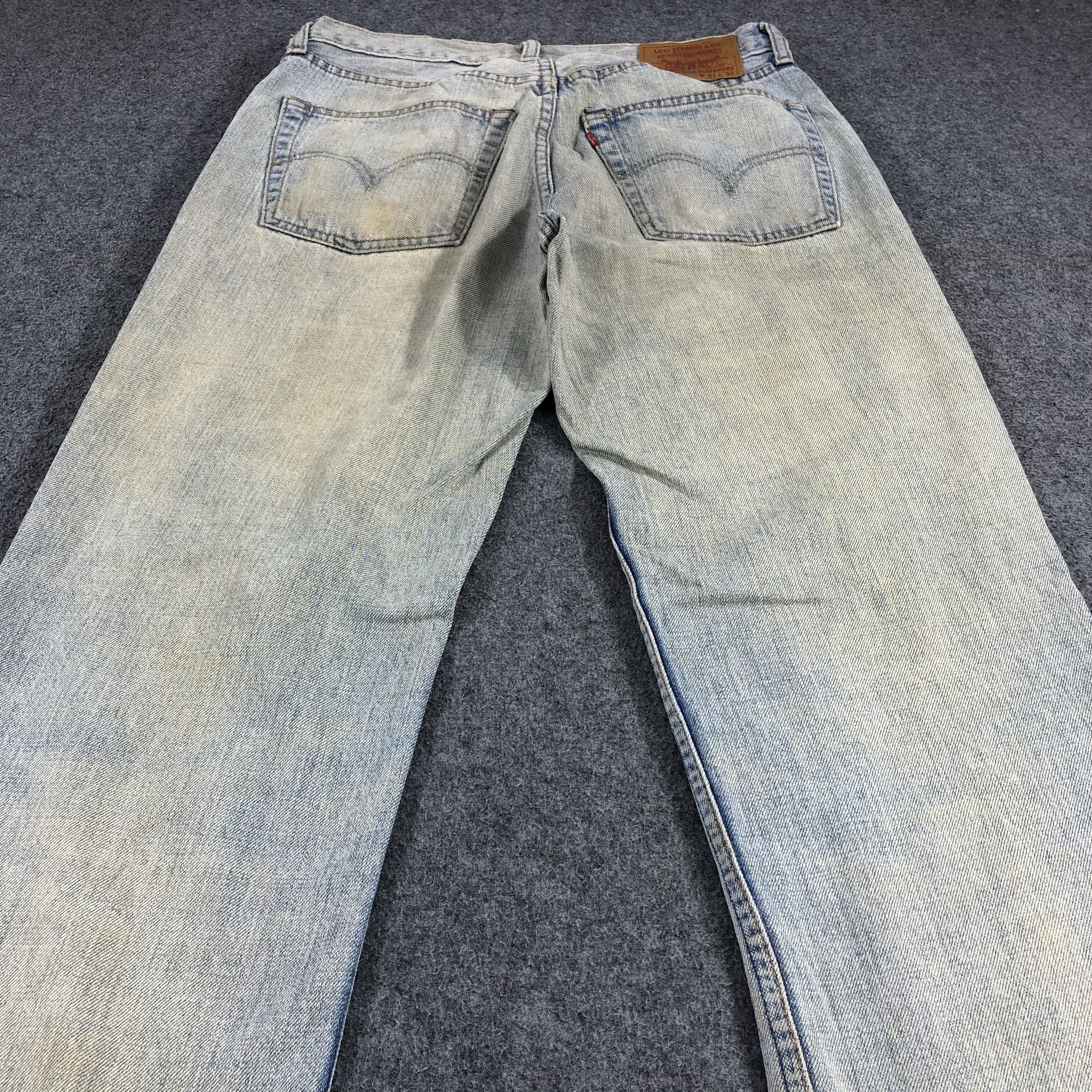 Levi's × Vintage Vintage Light Wash Levis 502 Jeans-JM1372 Size US 31 - 4 Thumbnail