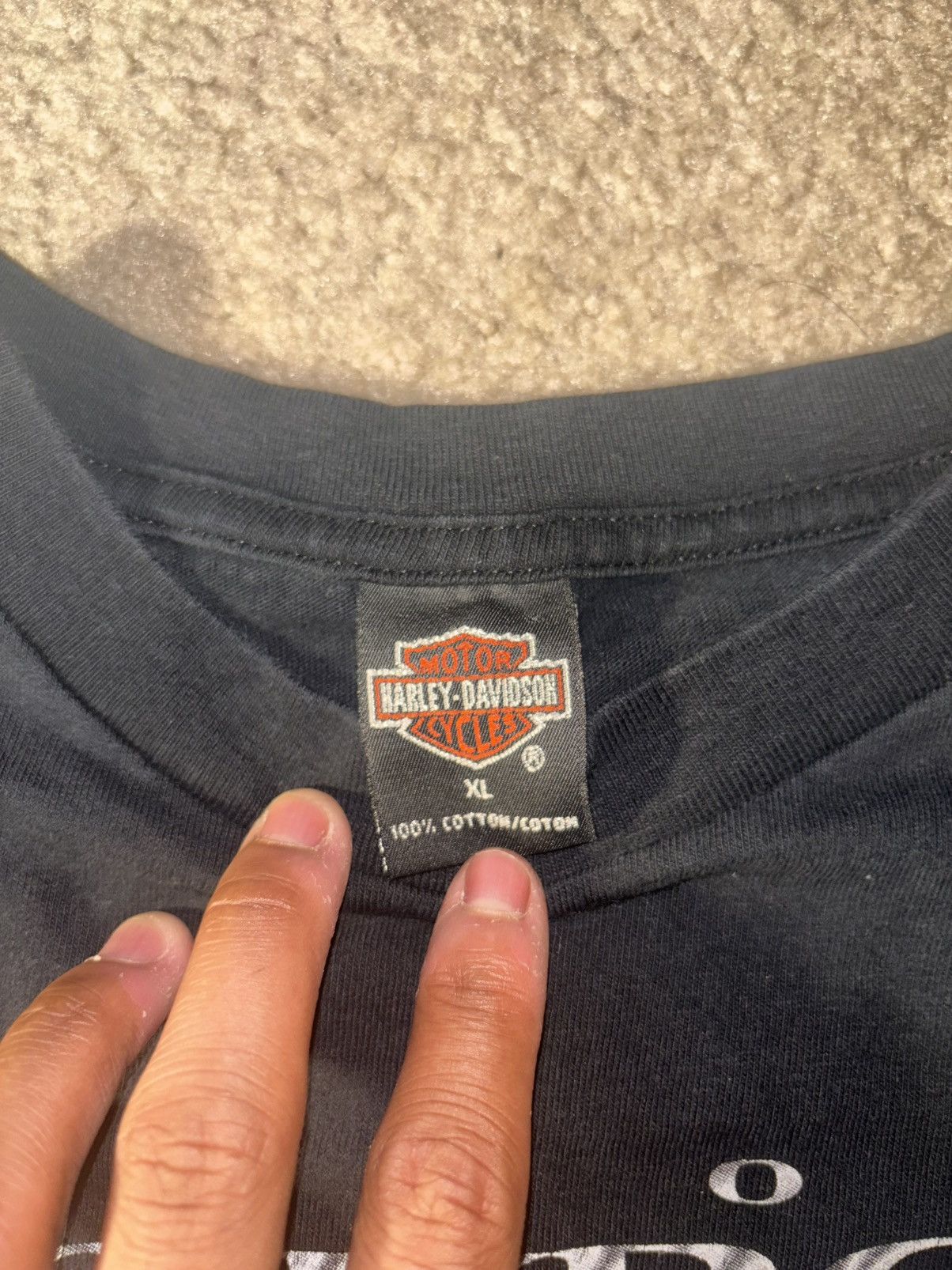 Harley Davidson Vintage 1997 Harley Davidson T-Shirt Mens XL Made In USA Size US XL / EU 56 / 4 - 4 Thumbnail