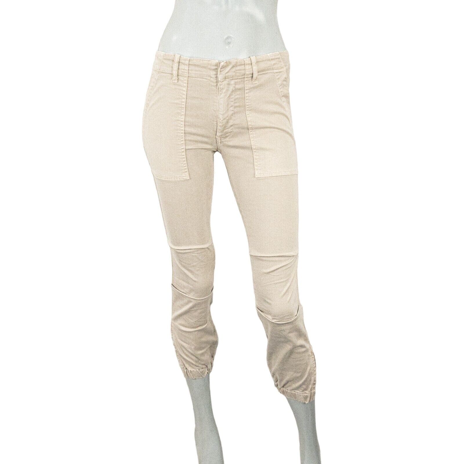 Nili Lotan NILI LOTAN Women's French Military Pants Desert Sand Size 28" / US 6 / IT 42 - 2 Thumbnail
