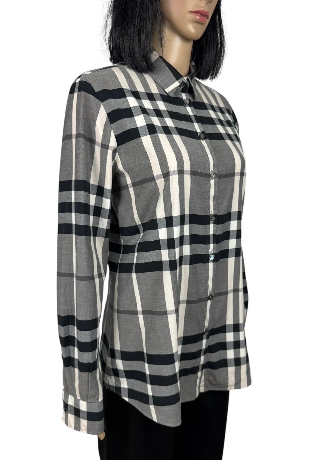Burberry Burberry London Plaid Check Shirt size UK12 US10 Size M / US 6-8 / IT 42-44 - 3 Thumbnail