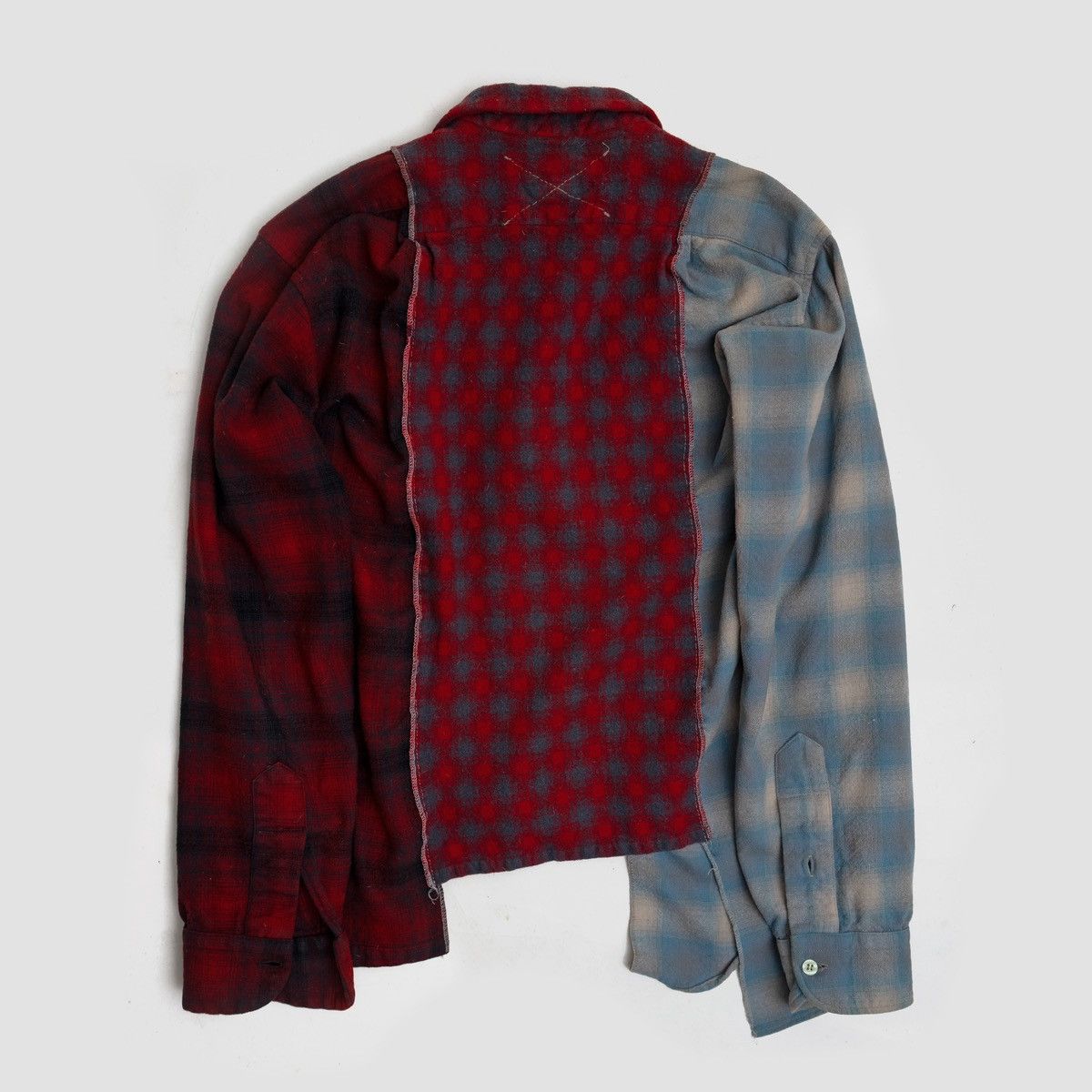 Takahiromiyashita The Soloist. Chippewa One-Off Remake Flannel Shirt Size US S / EU 44-46 / 1 - 2 Thumbnail