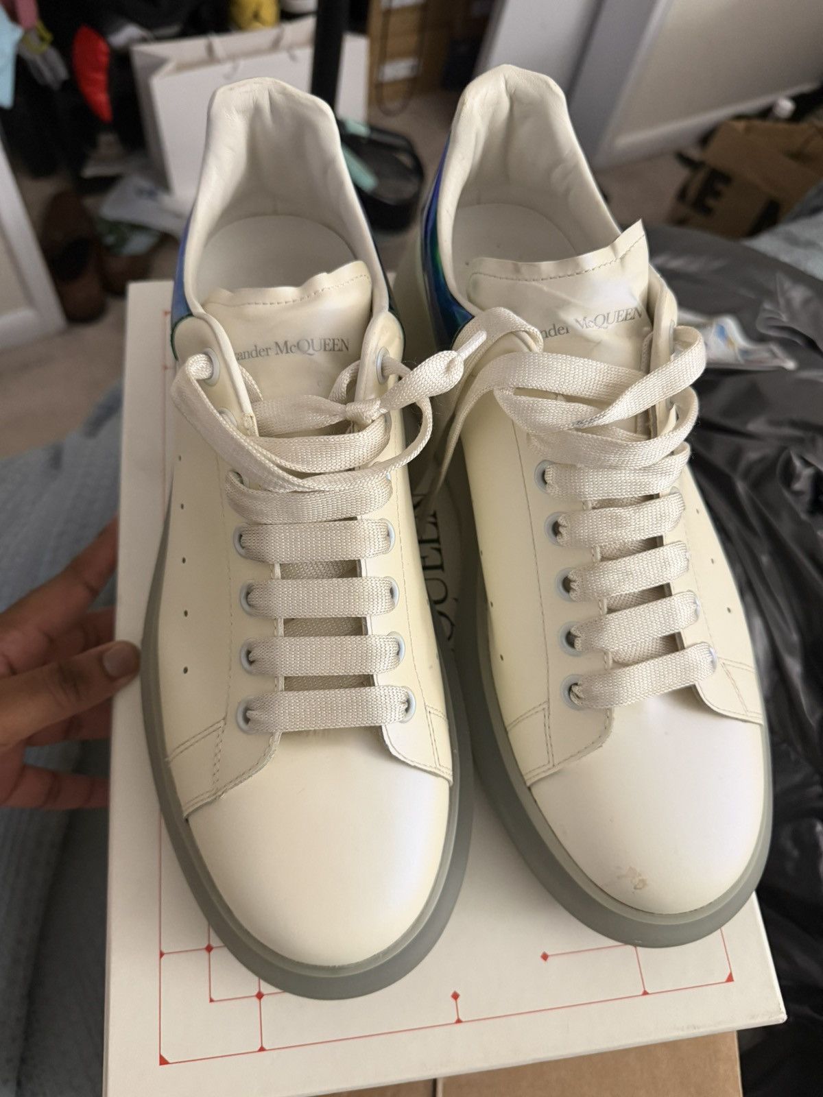 Alexander McQueen Clear Sole - Iridescent Size US 13 / EU 46 - 2 Thumbnail