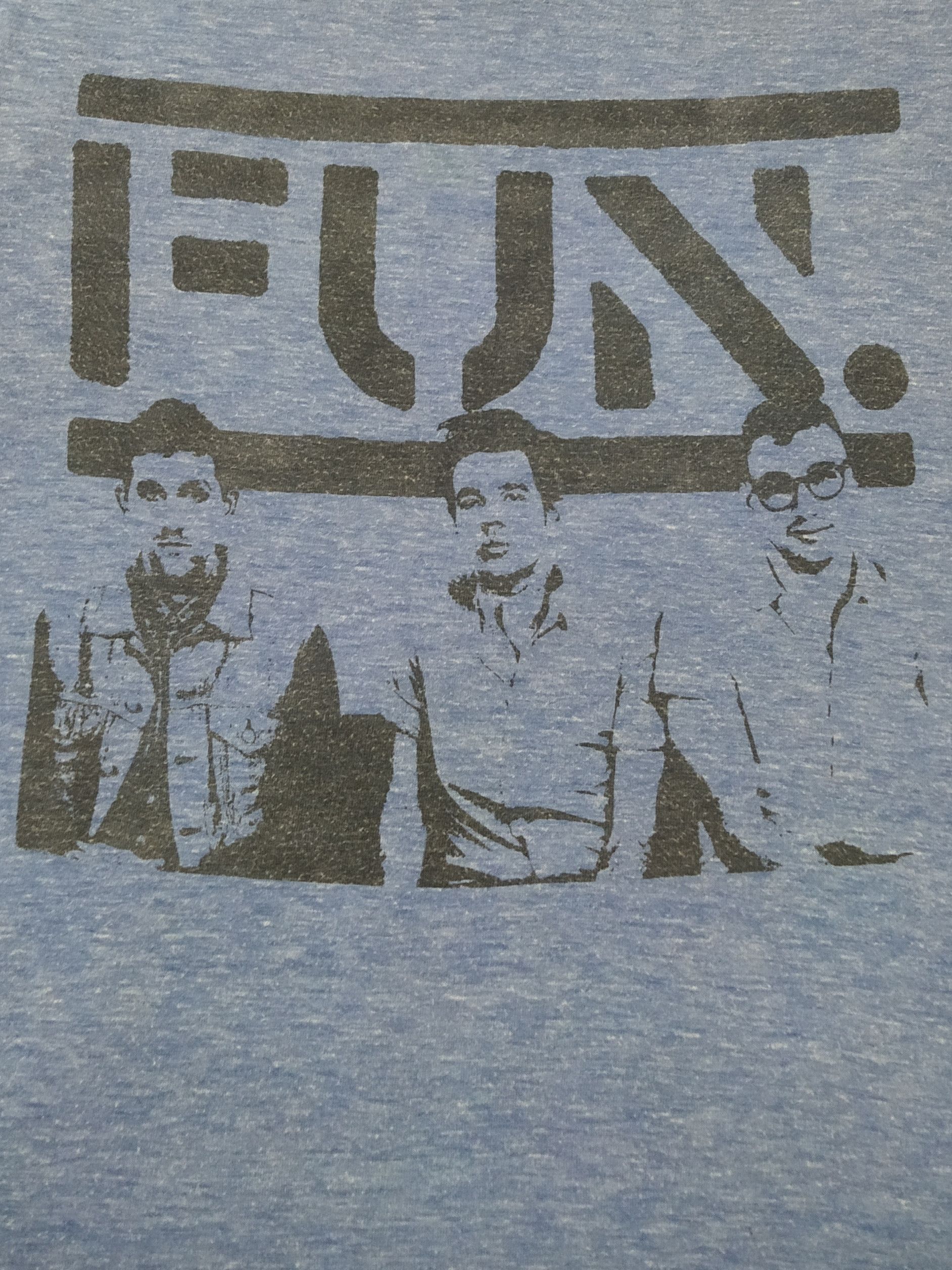 Pre-owned Band Tees Fun. Grunge Band Tour Tee