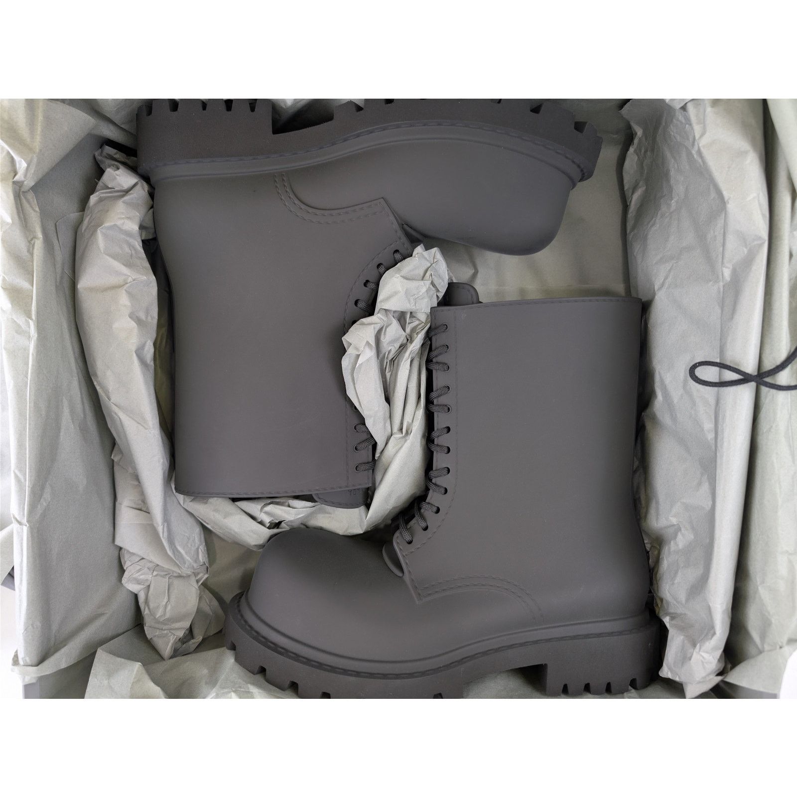 Balenciaga o1rshd1 Q:2 / Full Eva Steroid Boot in Black Size US 10 / EU 43 - 16 Thumbnail
