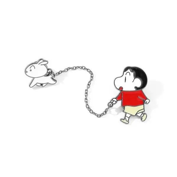 Jewelry Crayon Shin-Chan Lapel Pin Size ONE SIZE - 4 Thumbnail
