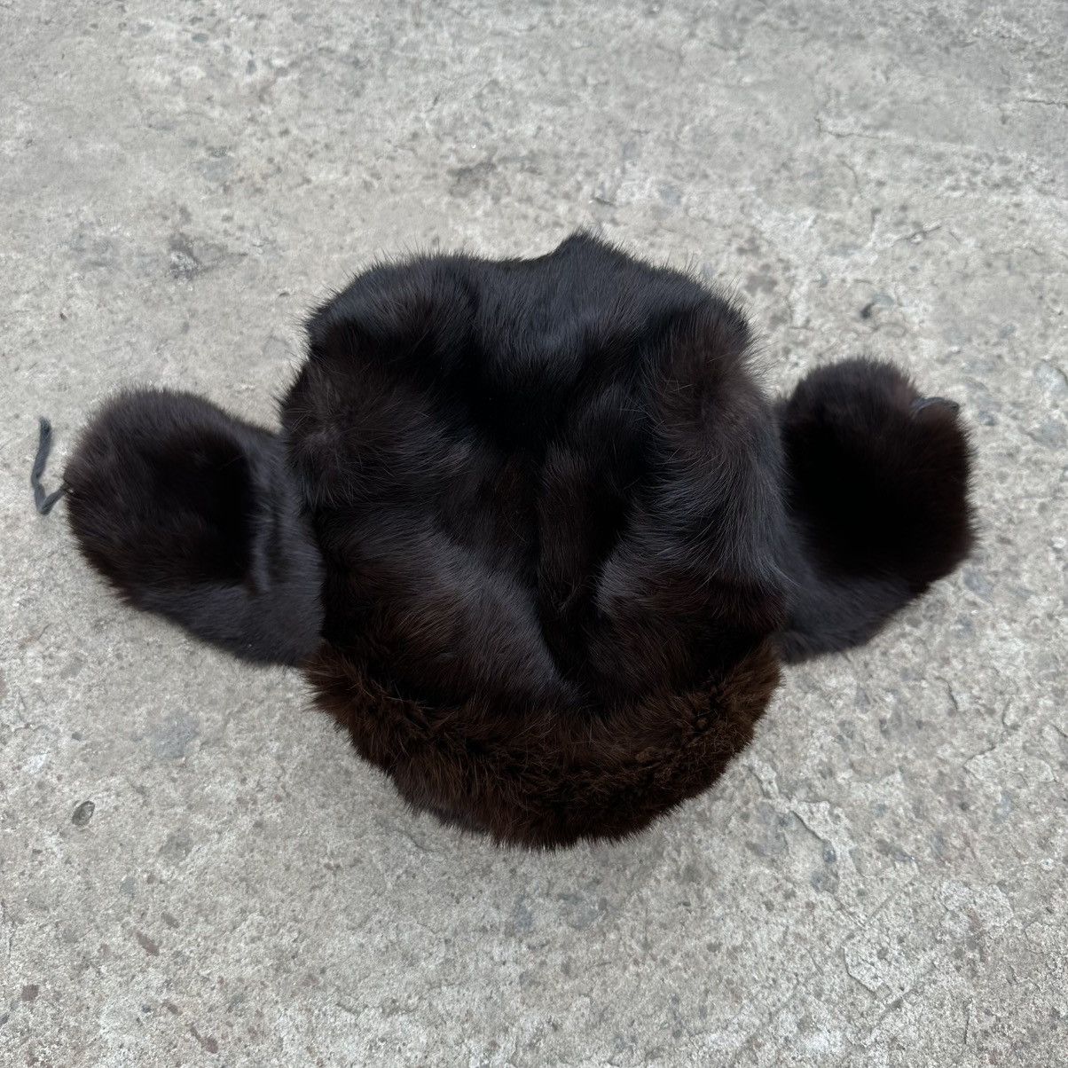 Other Vintage Japanese Style USSR Hat Shapka Ushanka Fur Cap Size ONE SIZE - 7 Thumbnail
