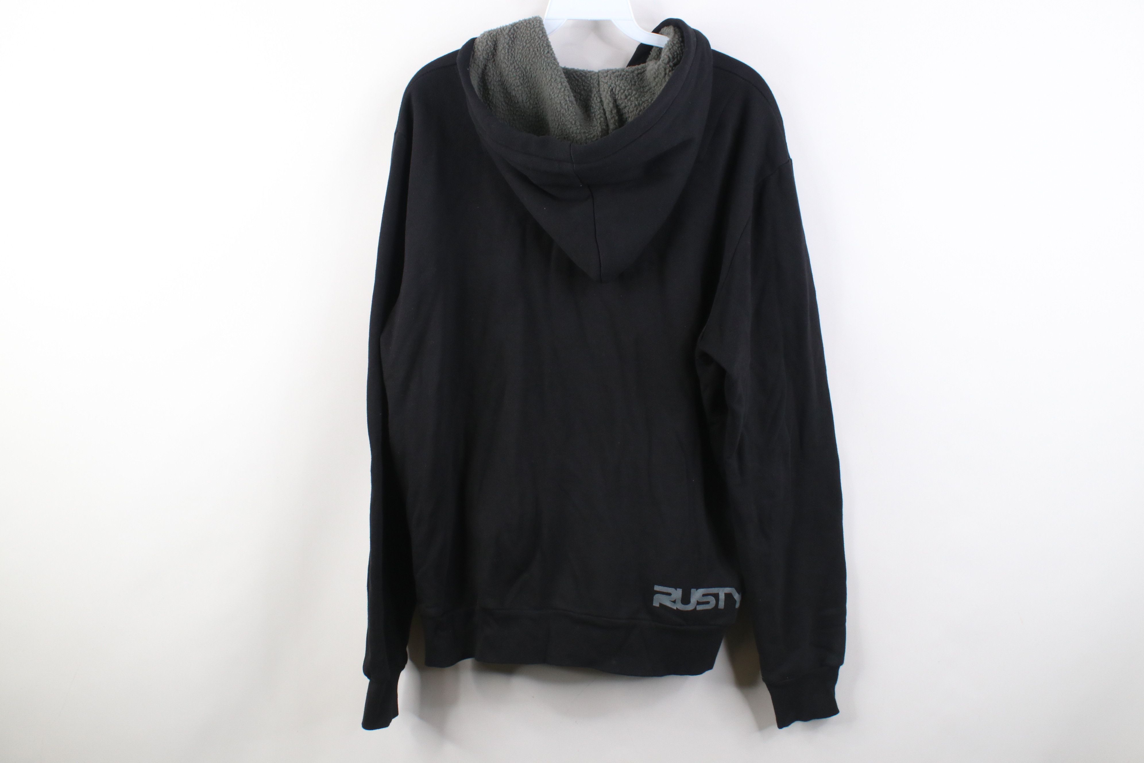 Rusty Vintage Rusty Surfing Skull Crest Full Zip Hoodie Sweatshirt Size US S / EU 44-46 / 1 - 14 Thumbnail