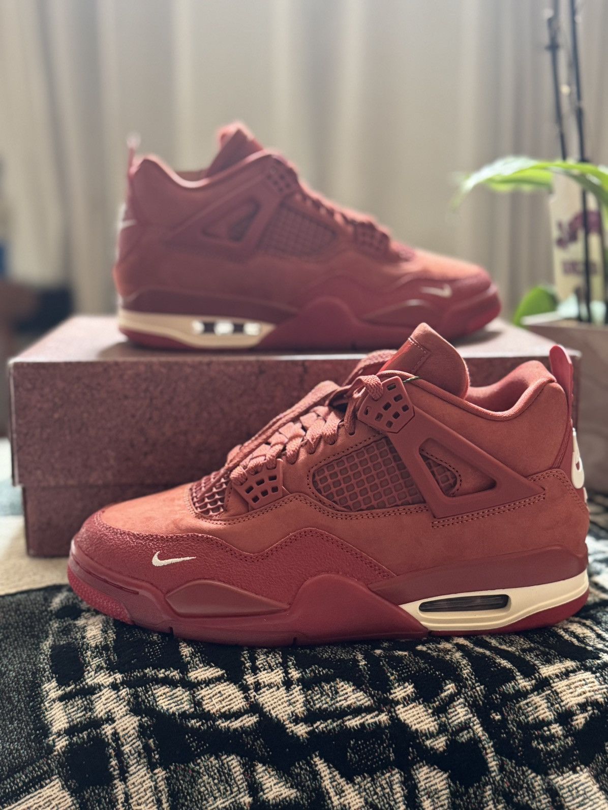 Nike Air Jordan 4 Retro OG SP Nigel Sylvester Brick by Brick 8m Size US 8 / EU 41 - 4 Thumbnail