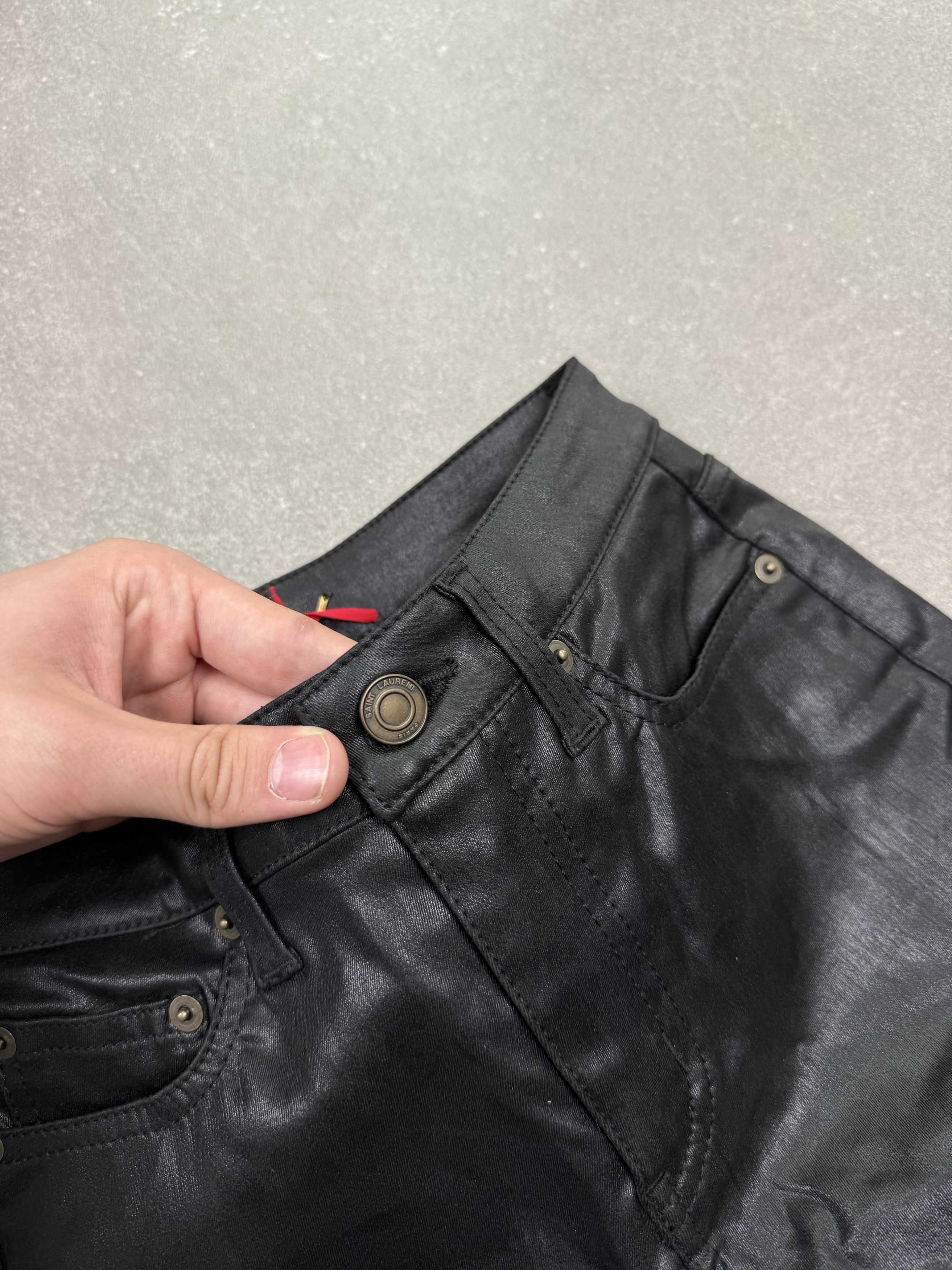 Saint Laurent Paris Saint Laurent Paris skinny pant S/S 2014 archive Size 25" / US 0 / IT 36 - 7 Thumbnail