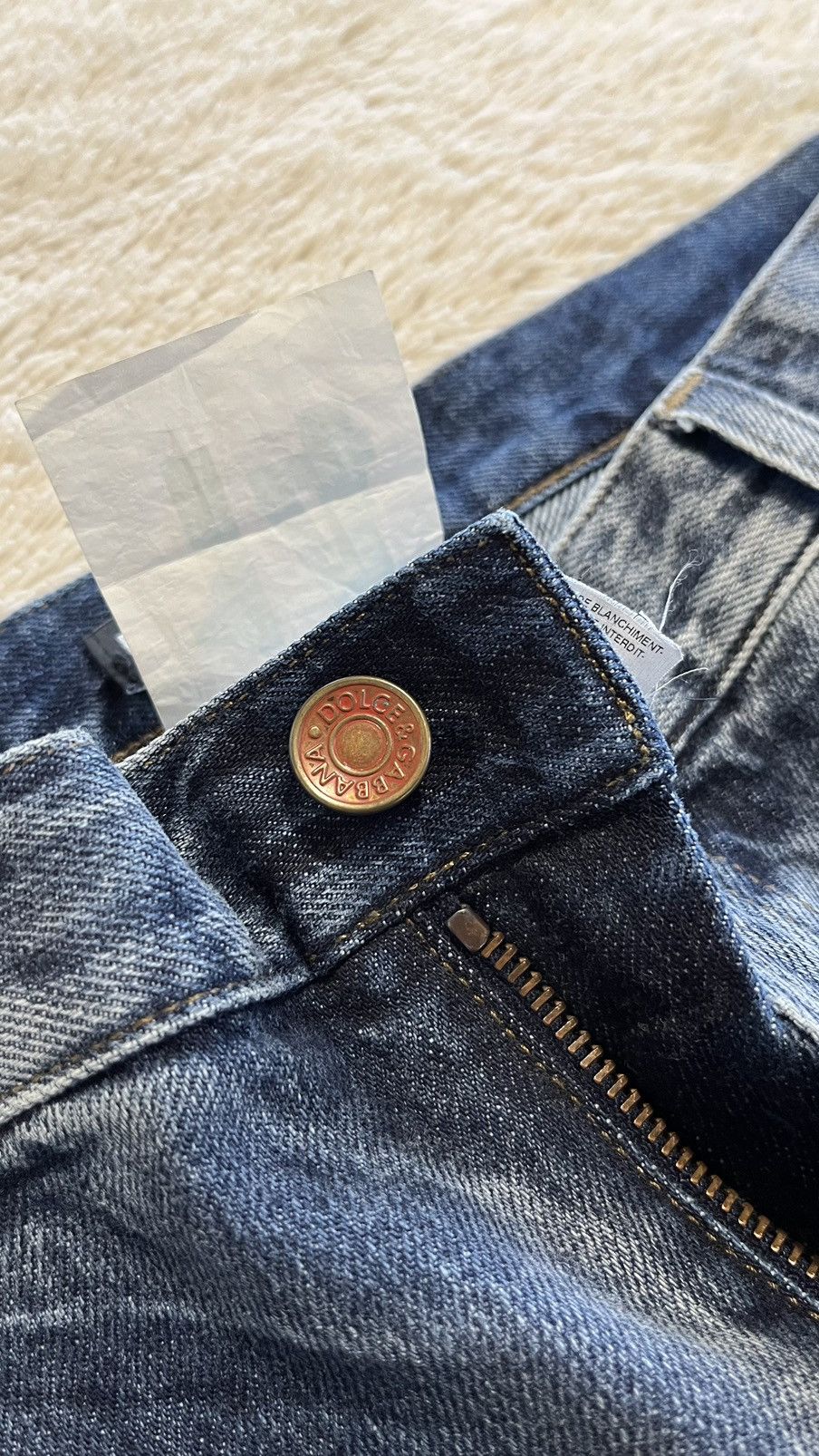 Dolce & Gabbana × Vintage Dolce & Gabbana Distressed Denim Size US 32 / EU 48 - 8 Thumbnail