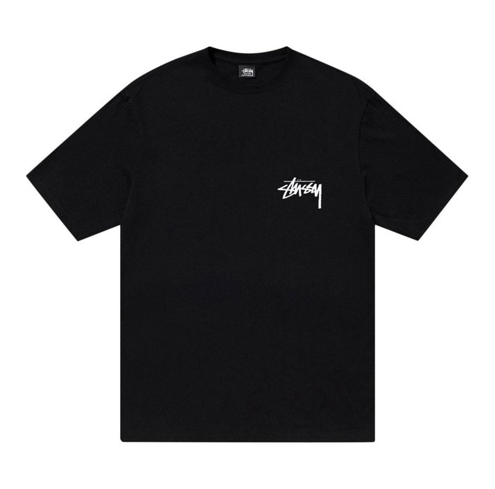 Vintage Stussy Suits Tee Shirt Black | Grailed