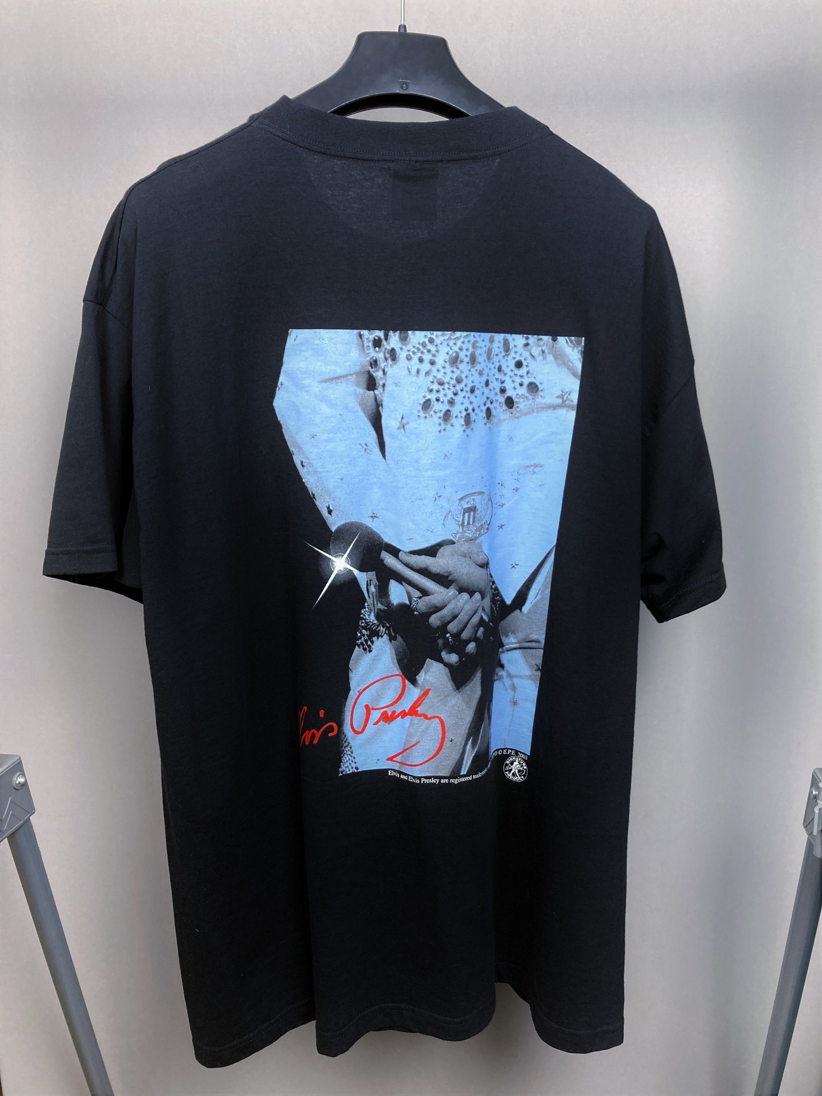 Band Tees Elvis Presley The King of Rock&Roll 2 Side Graphic T-shirt Size US XXL / EU 58 / 5 - 7 Thumbnail