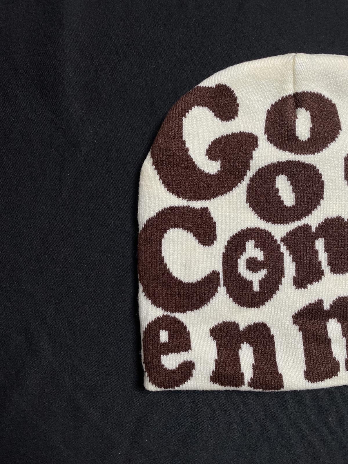 Japanese Brand Rare Good Compenny Classic No Cuff Knit Skull White Beanie Size ONE SIZE - 2 Thumbnail