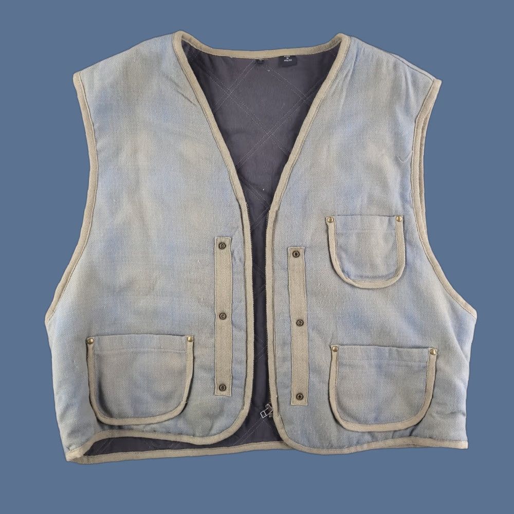 Vintage Unbranded Vest Mens XL Hunting Country Plaid Zip Sleeveless Size US XL / EU 56 / 4 - 1 Thumbnail