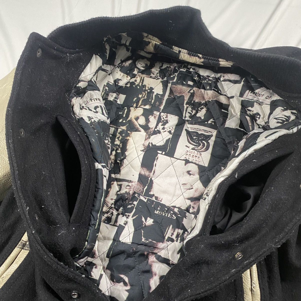 JACKROSE Rare Jackrose Vintage Rolling Stones Varsity Wool Jcket Size US S / EU 44-46 / 1 - 10 Thumbnail