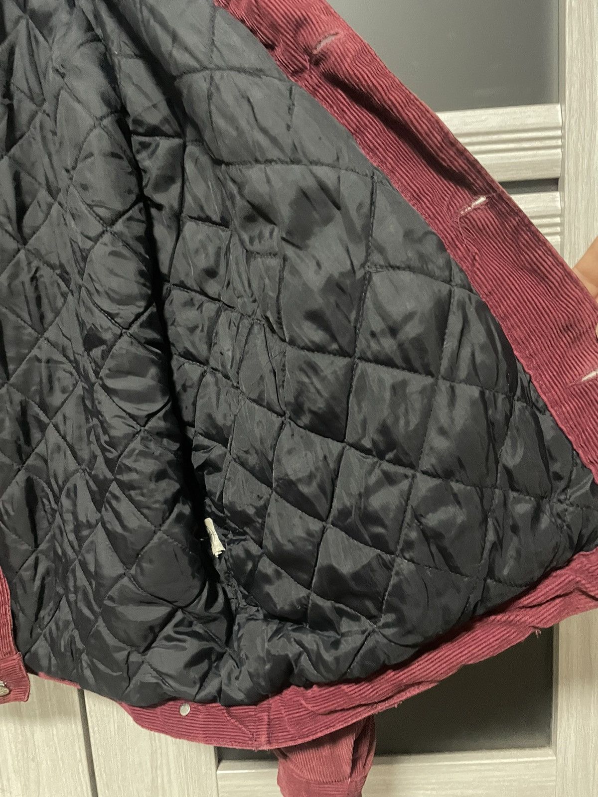 Diesel Vintage Rare Diesel Corduroy Distressed Jacket Velvet Size US L / EU 52-54 / 3 - 23 Thumbnail