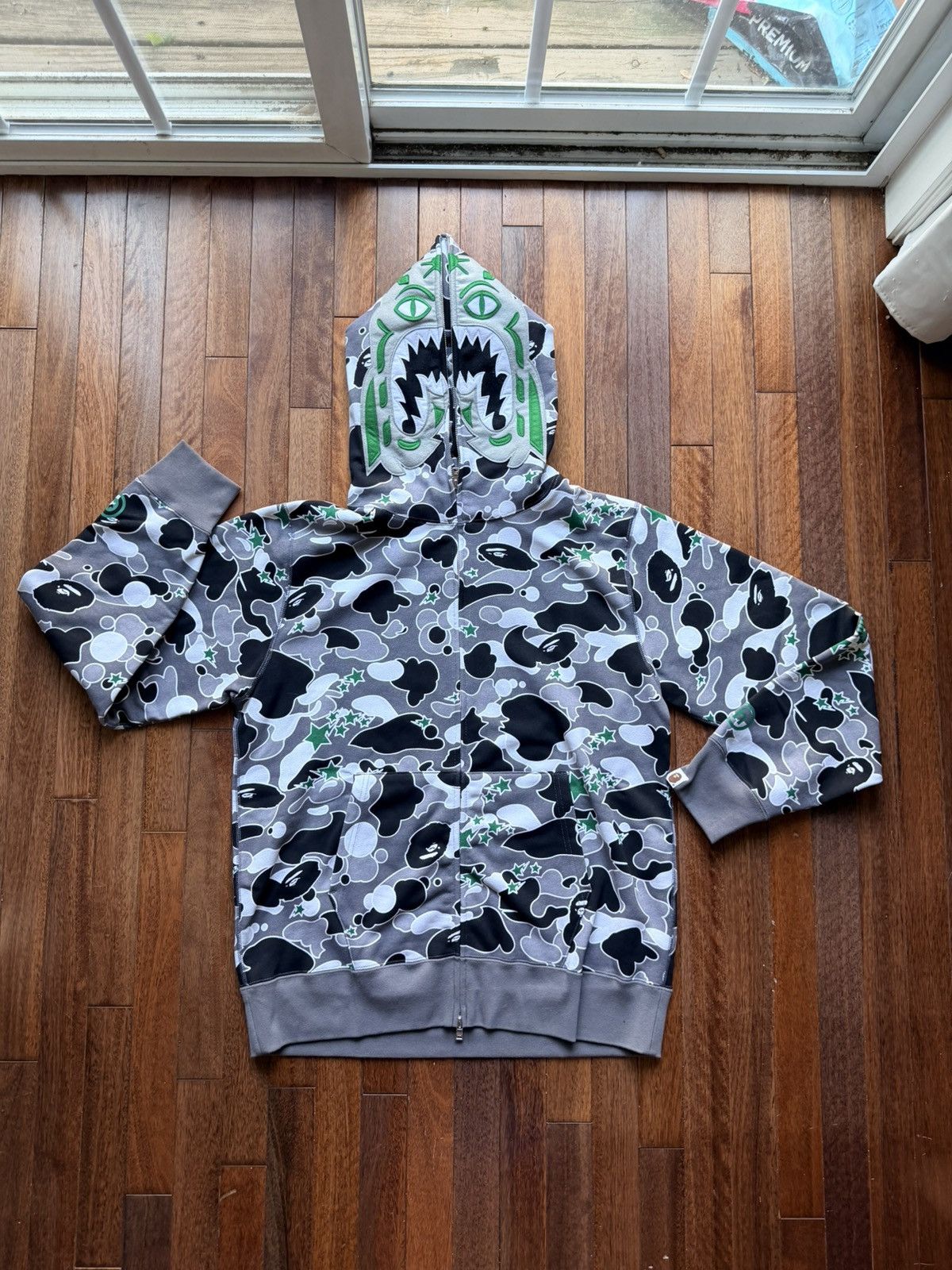 Bape BAPE X HIDDEN STA CAMO TIGER FULL ZIP HOODIE Size US XL / EU 56 / 4 - 1 Thumbnail