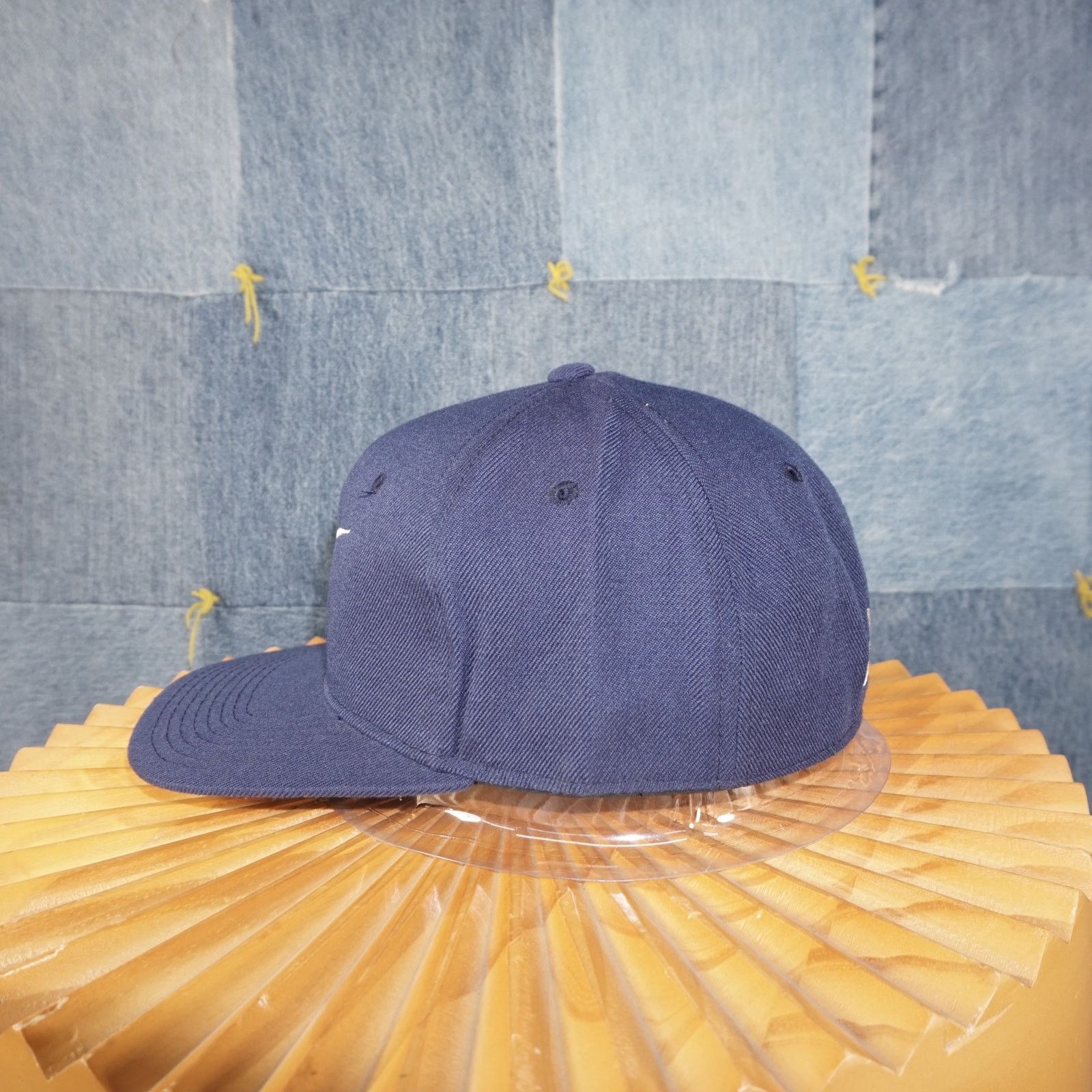 Nike 7 - Vintage / Y2K Nike Front and Back Embroidered Fitted Cap Size ONE SIZE - 3 Thumbnail