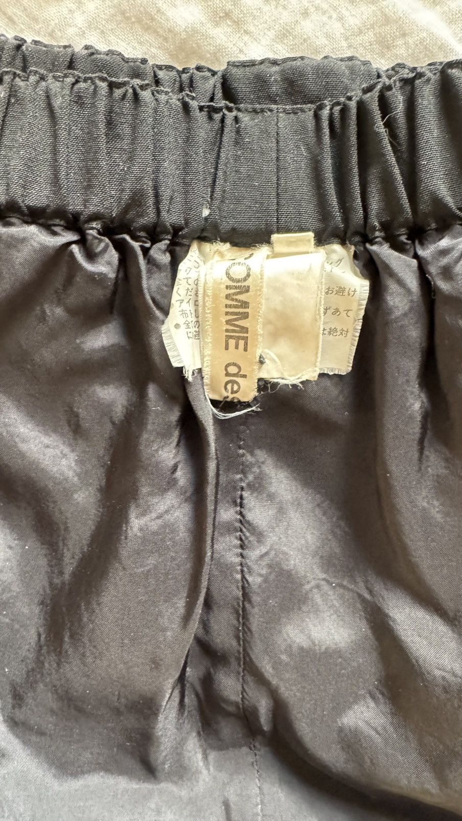 Comme des Garcons × Japanese Brand × Vintage Vintage Comme des Garçons midi skirt Size 24" / US 00 / IT 34 - 4 Thumbnail
