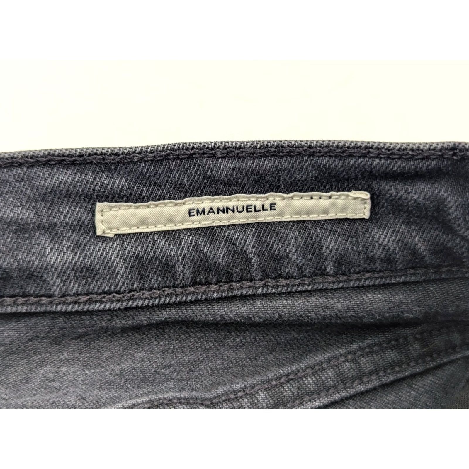 Citizens Of Humanity Citizens of Humanity Emmanuelle Slim Bootcut Jeans Women 27x30 Denim Stretch Black 5-Pocket Zipper Button Mid Rise Vintage: No Size 27" / US 4 / IT 40 - 7 Thumbnail