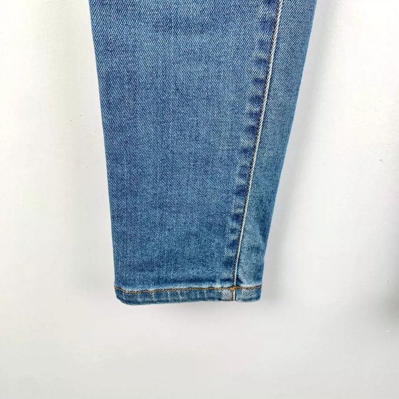 Fendi Fendi Blue Slim Fit Casual Denim Pants Size 39" - 4 Thumbnail