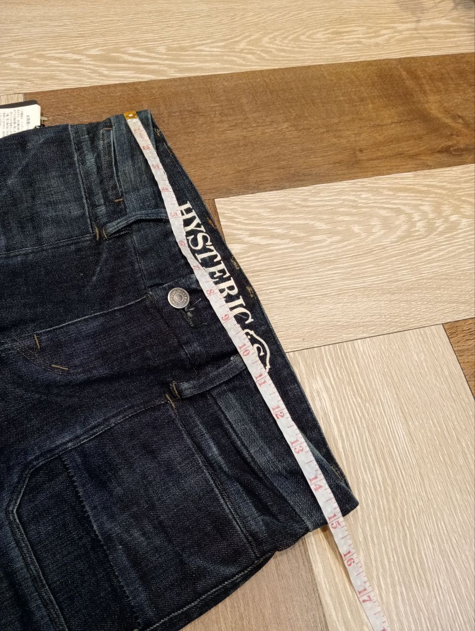 Hysteric Glamour HYSTERIC GLAMOUR JAPAN INDIGO STRETCH FLARED PANTS Size US 30 / EU 46 - 14 Thumbnail