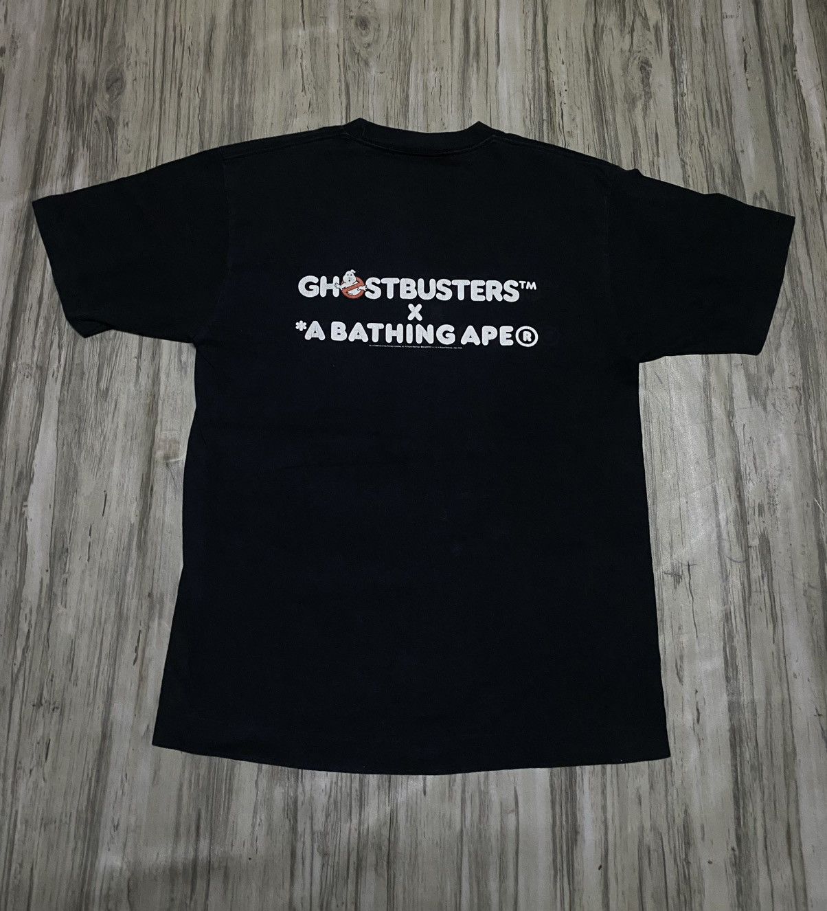 Bape Bape x ghosbusters collab rare tshirt Size US M / EU 48-50 / 2 - 3 Thumbnail