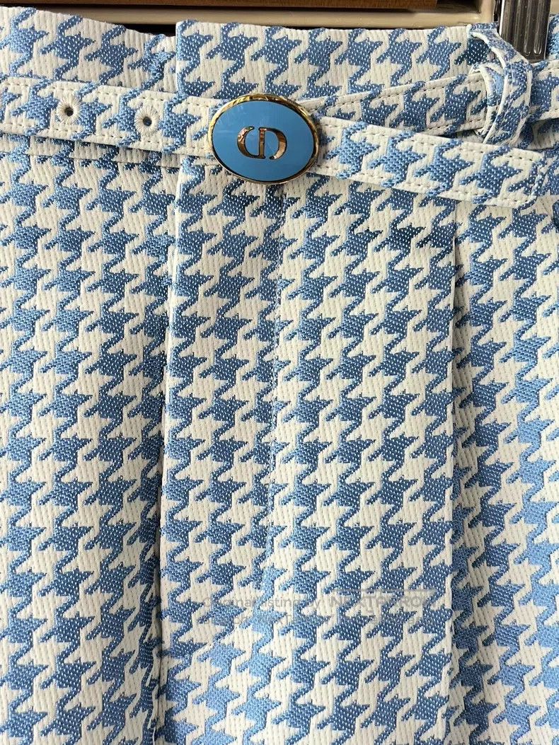 Dior Dior Blue check trousers Size 24" / US 00 / IT 34 - 4 Thumbnail