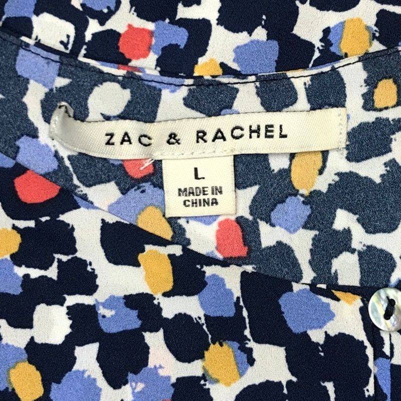 Other Zac & Rachel Geometric Scoop Sleeveless Blouse L Size L / US 10 / IT 46 - 3 Thumbnail