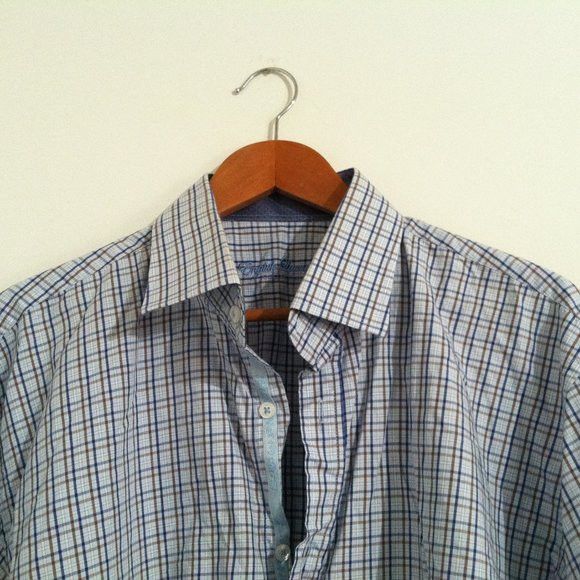 English Laundry ENGLISH LAUNDRY MENS COTTON CASUAL SHIRT SIZE: 17.5/32-33 Size US XL / EU 56 / 4 - 2 Thumbnail