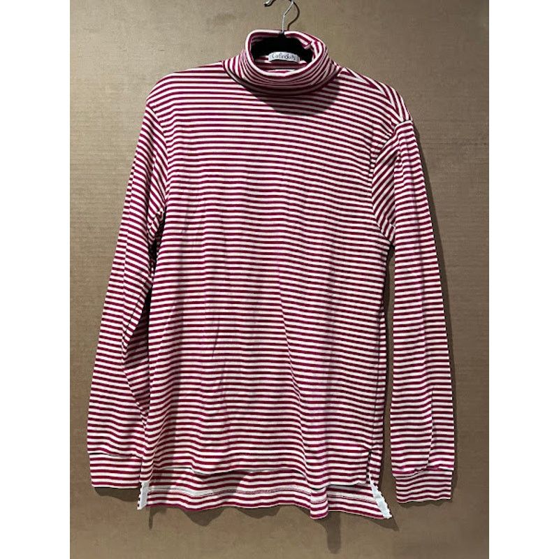 Other VTG 80s Garfinckels Turtleneck Shirt Red Cream Stripe Size US M / EU 48-50 / 2 - 1 Thumbnail