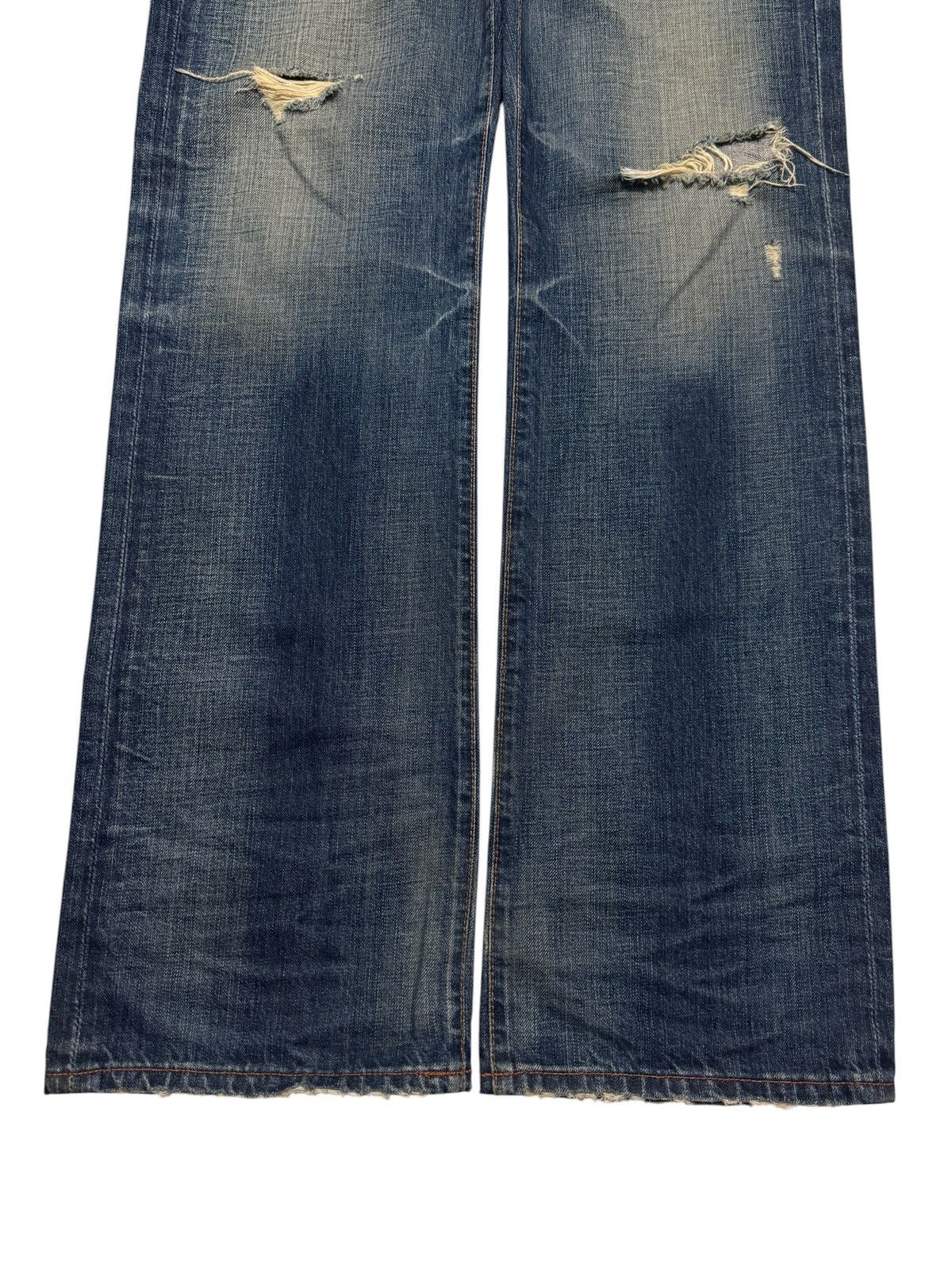 If Six Was Nine AG ADRIANO GOLDSCHMIED GRUNGE RUSTY CLAWMARK MUDWASH DISTRES Size US 32 / EU 48 - 9 Thumbnail